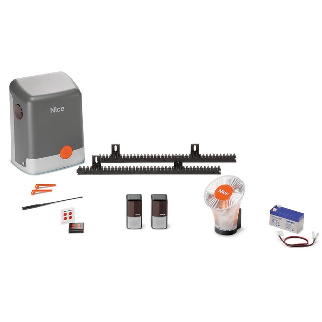 Moteur pour portail coulissant, NICE HOME, Filo 600f kit
