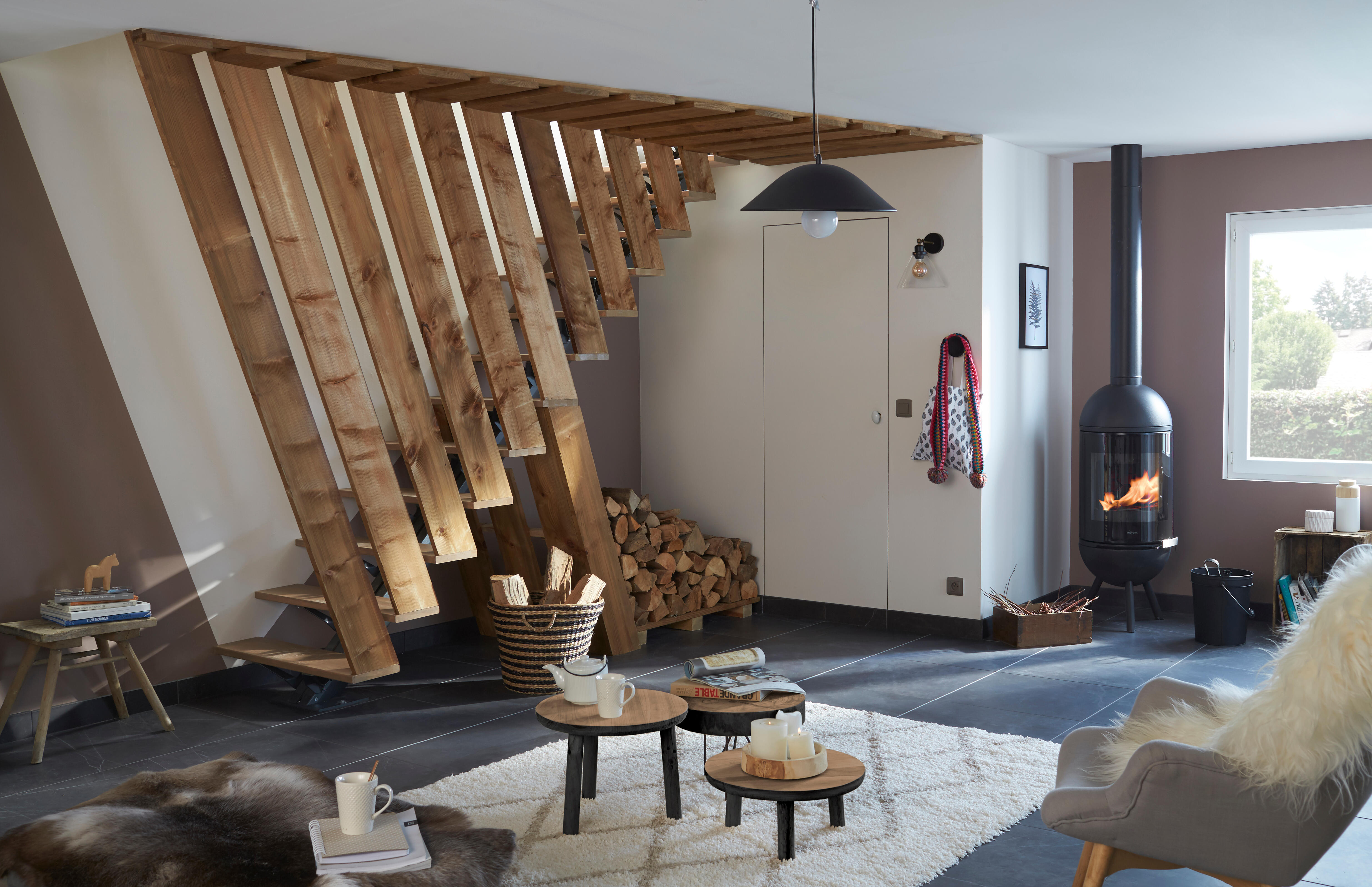 Planche en bois Long.4 m 25x197 mm classe 3 sapin traité raboté - 4