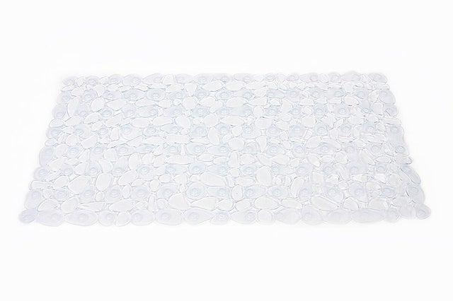 Alfombra antideliszante  transparente 40x70 cm