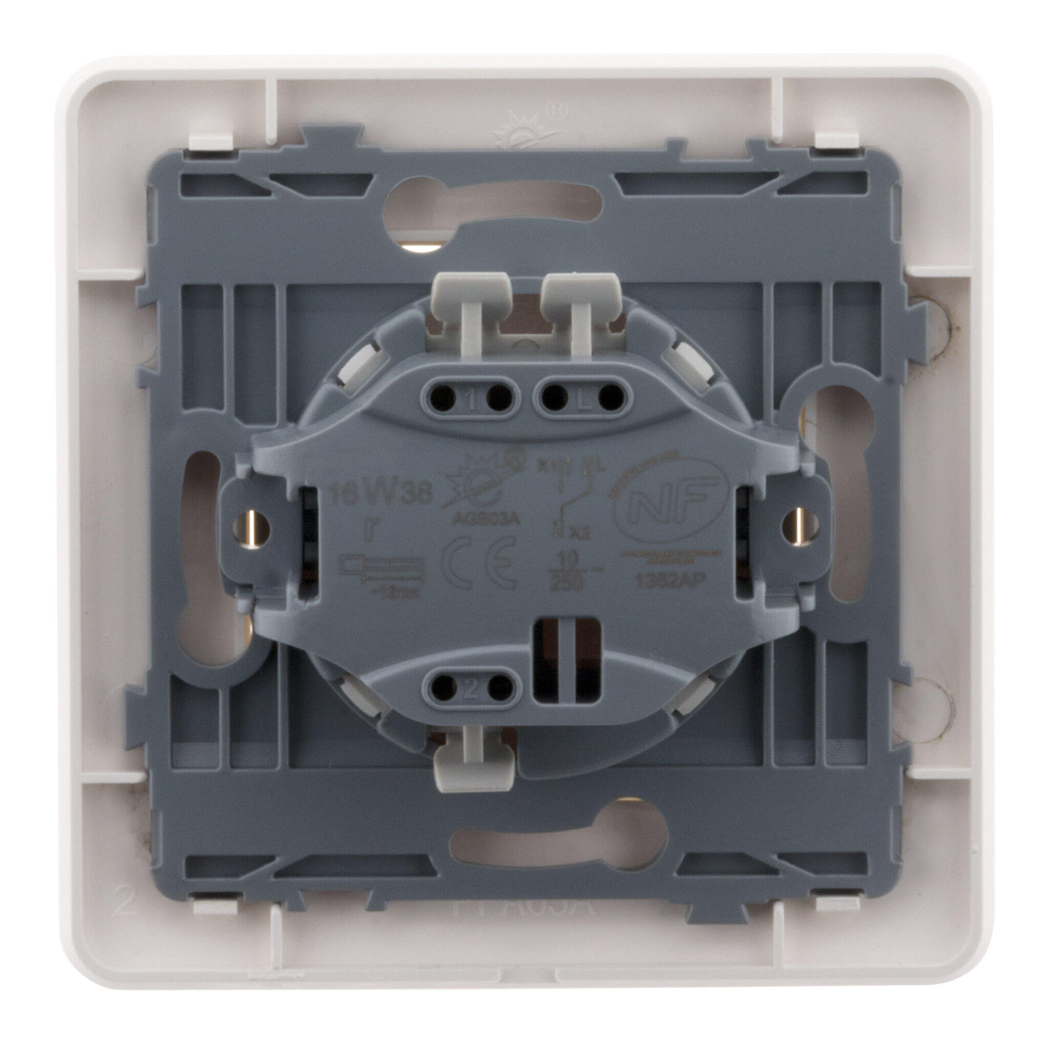 Poussoir complet ARTEZO, blanc - 4