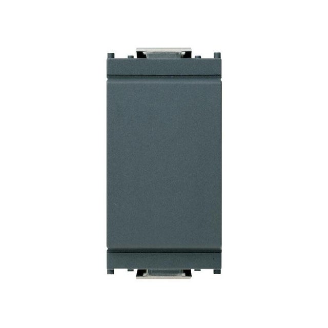 Copritasto per interruttore Copriforo fronte liscio grigio 2pz VIMAR Idea grigio 2 pezzi