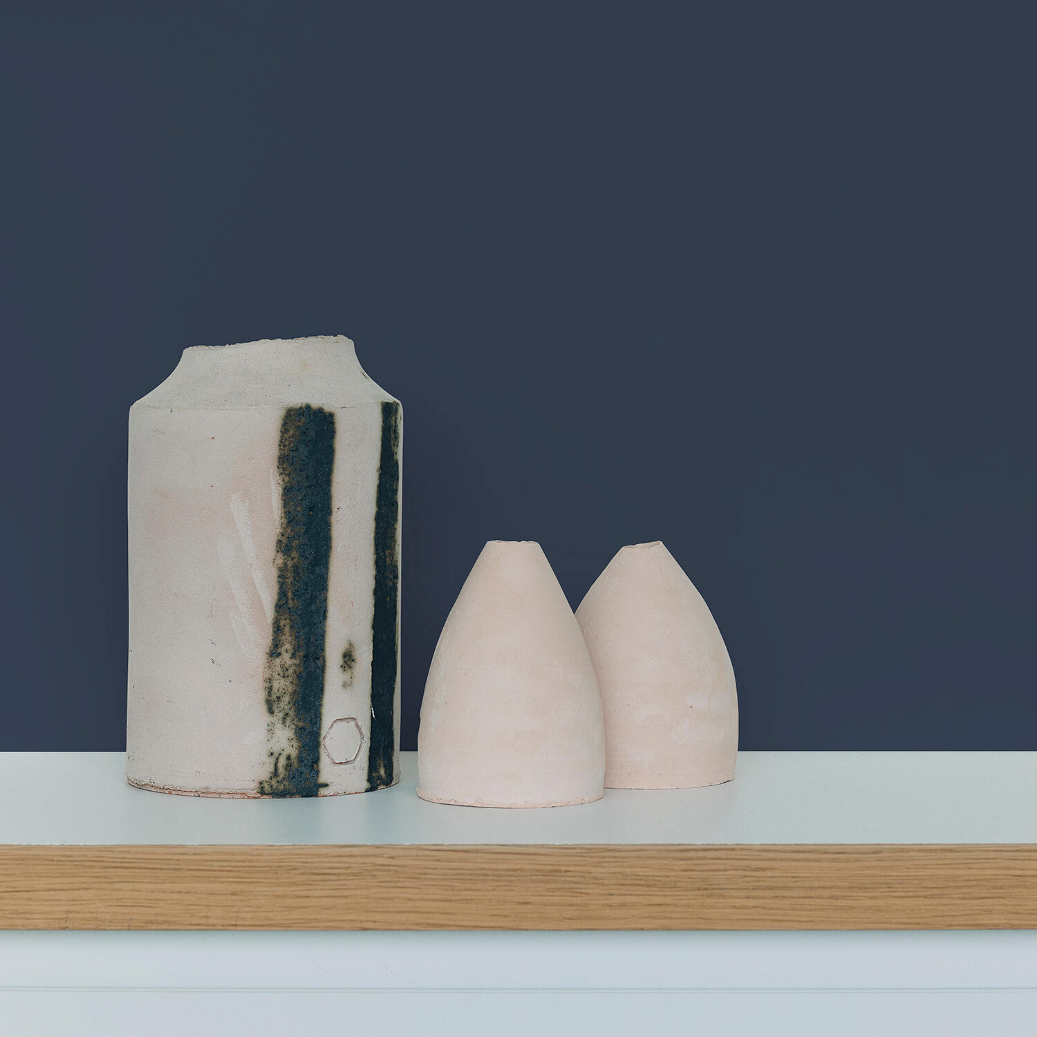 Papier peint intissé Lisse mat INSPIRE bleu denim - 3