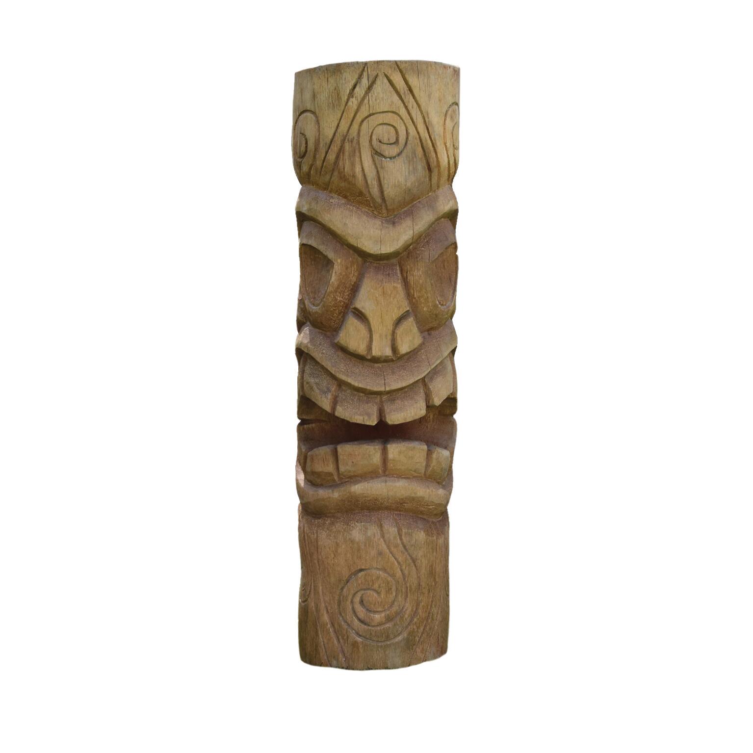totem-bois-de-cocotier-marron-tiki-mauri-h-100-cm-leroy-merlin