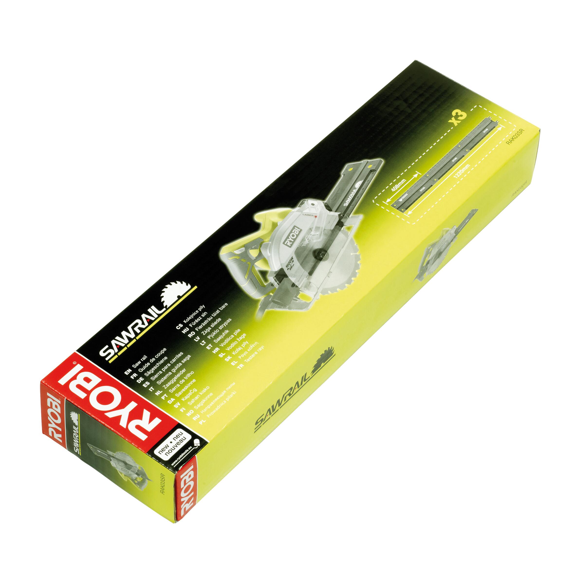 Guide de coupe RYOBI rail de guidage 122 cm + 2 serre-joints pour scie RAK03SR - 5
