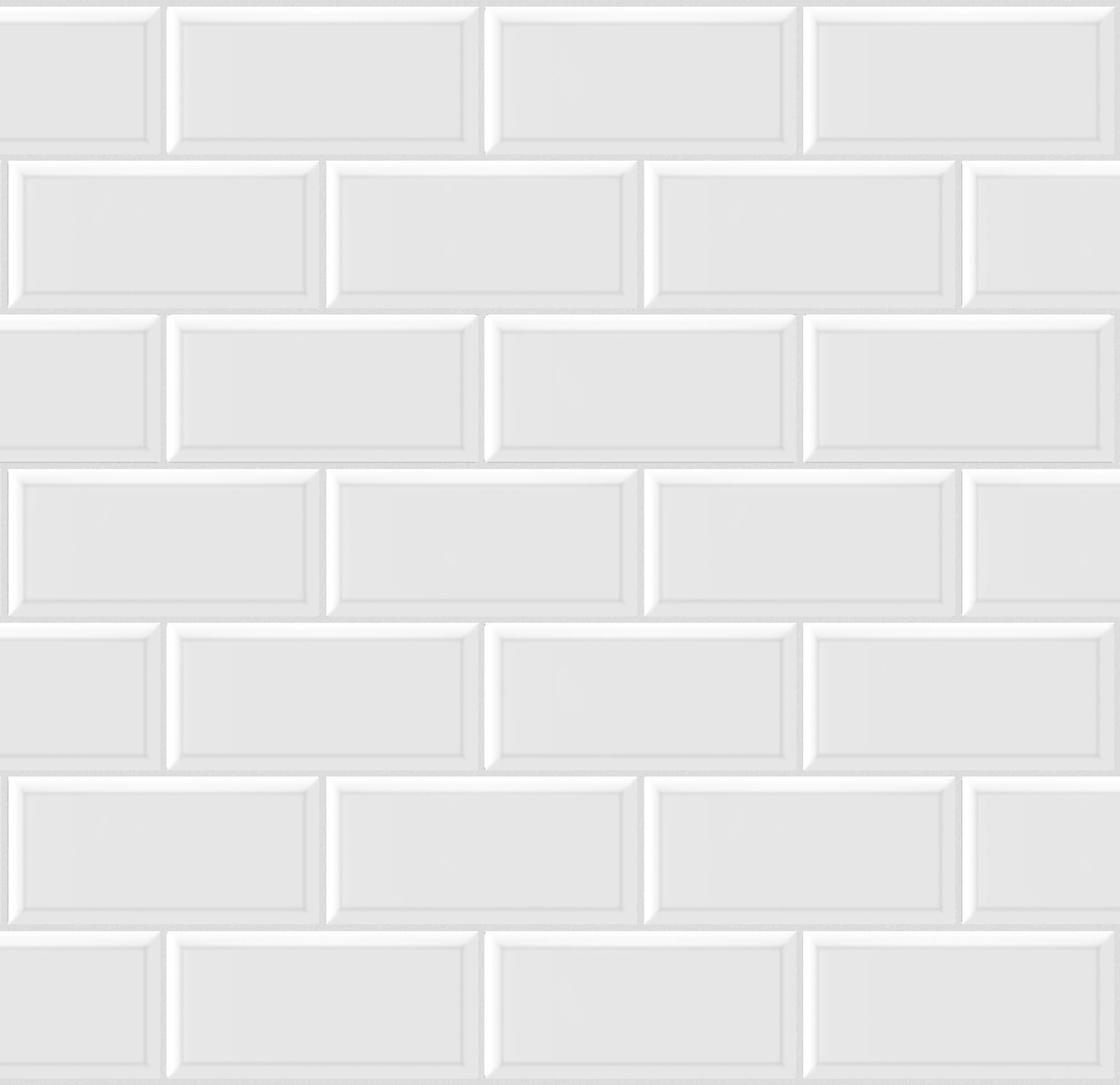 1 plaque de mosaïque Metro porcelaine blanc 28.8 x 34 cm ARTENS - 11
