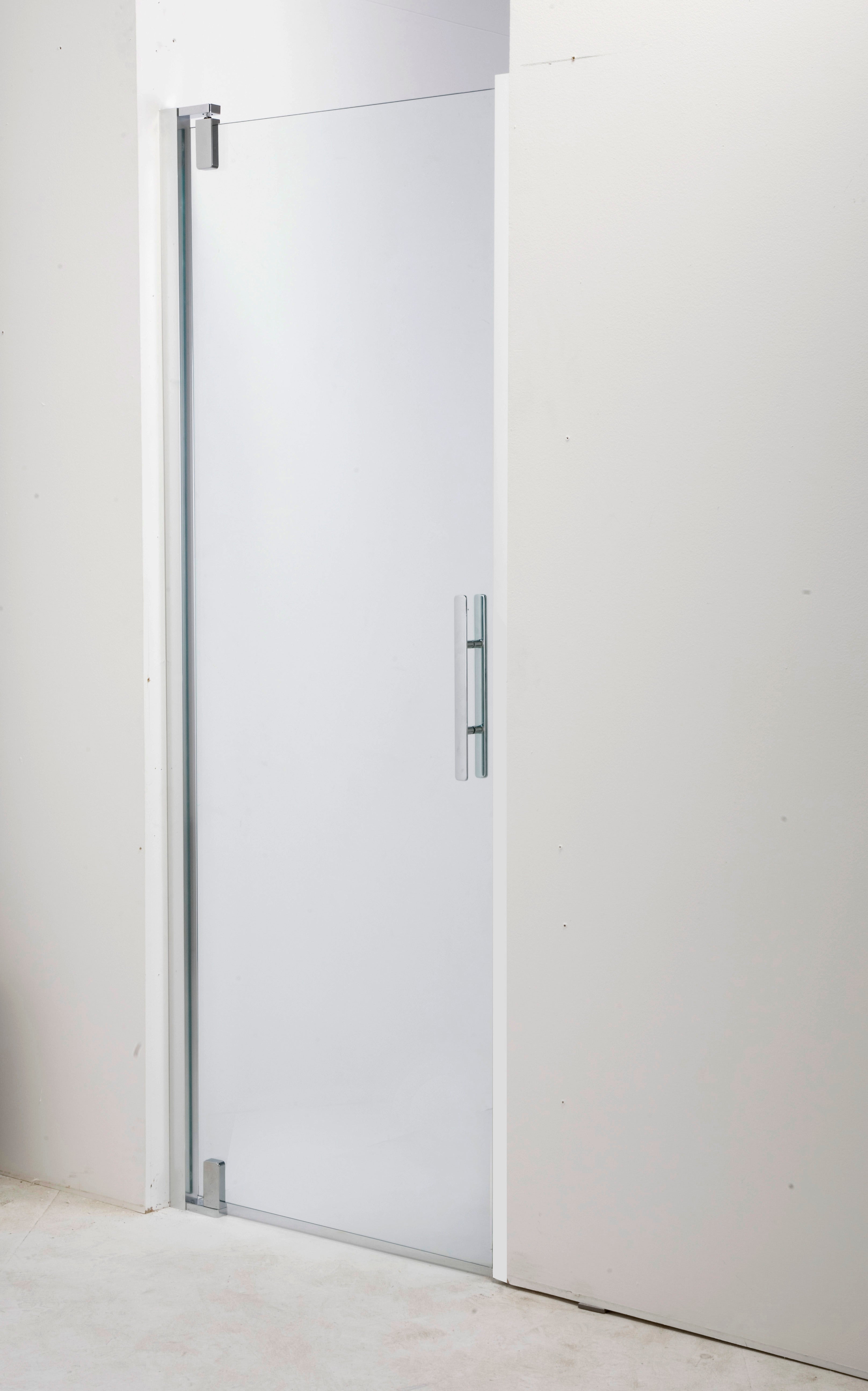 Porte de douche pivotante produit sans finition 80 cm, Adena - 2