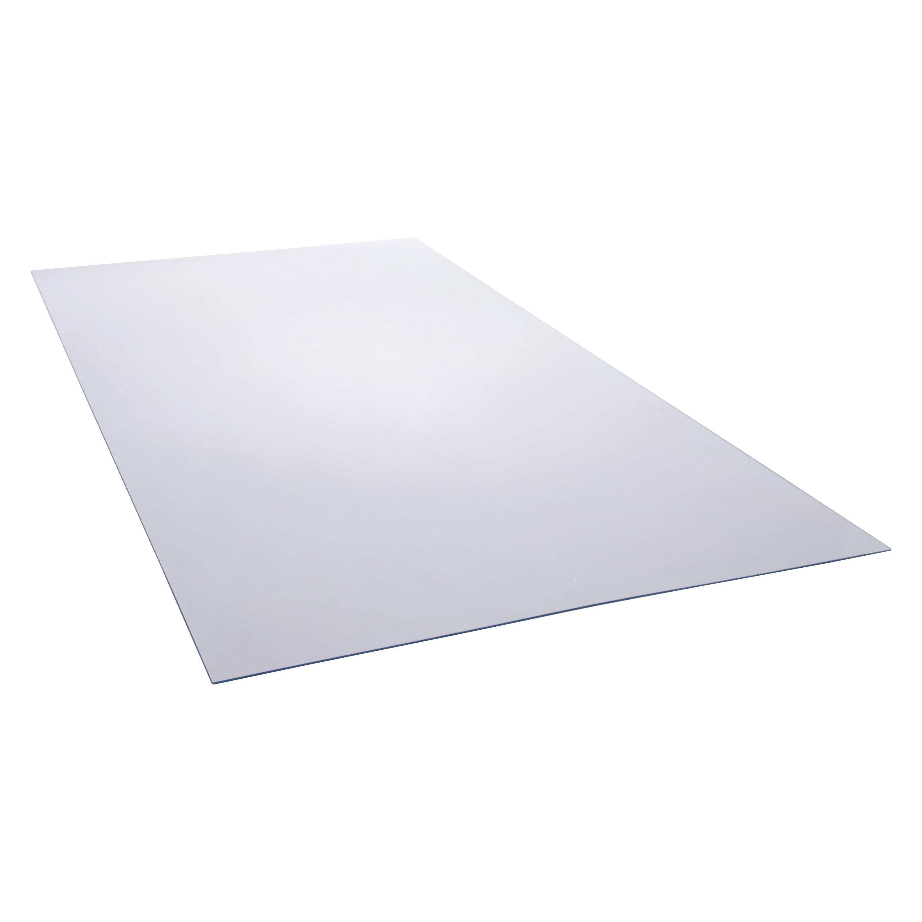 Plaque polyéthylène transparent lisse, L.200 x l.100 cm x Ep.4 mm - 2