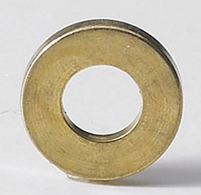 6 bagues paumelles picarde laiton, HETTICH, Diam. 15/8,5 mm x Ep. 3.5 mm