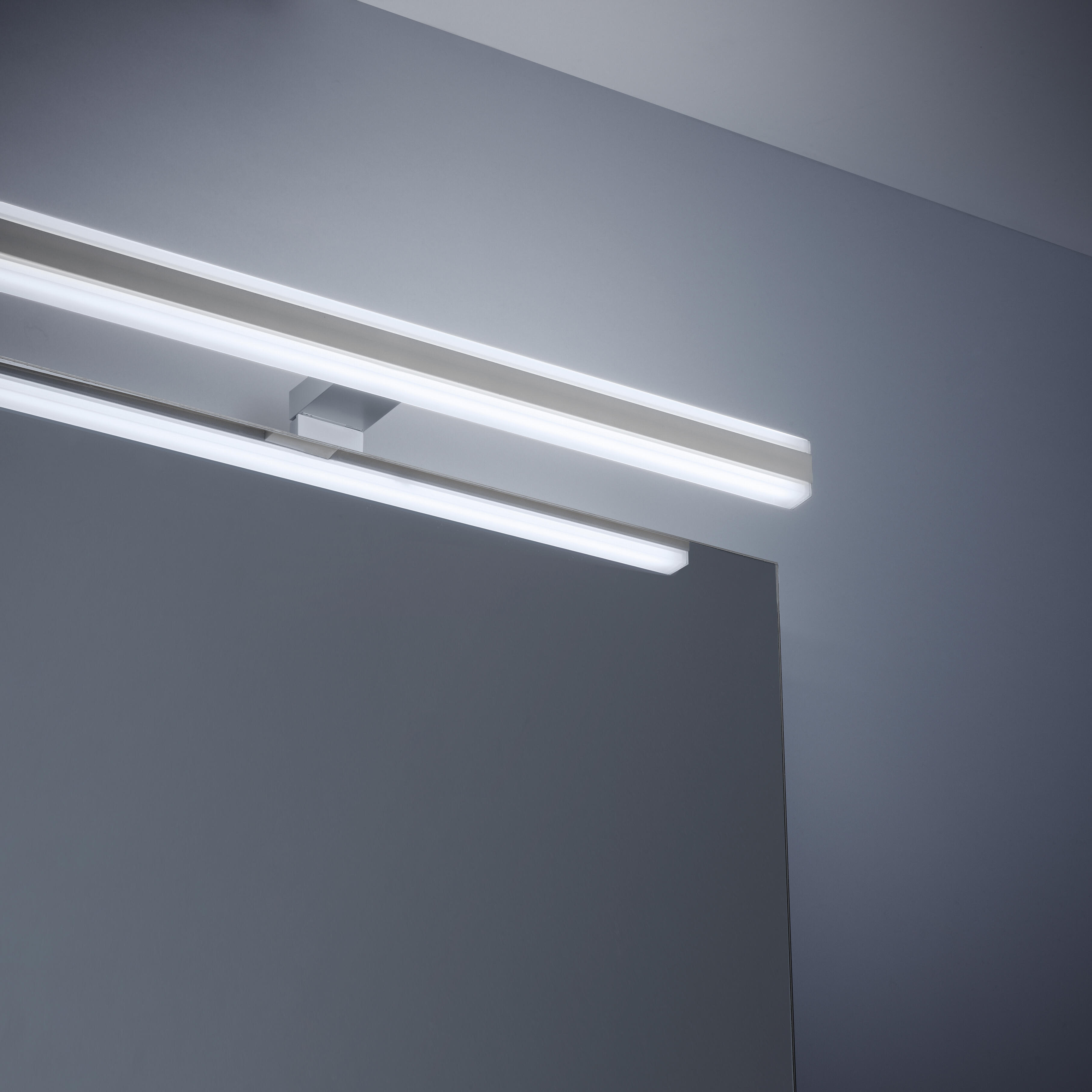 Applique LED salle de bain Triberg L.60 cm, 2000 Lm blanc chaud/neutre, Lumiplus - 3