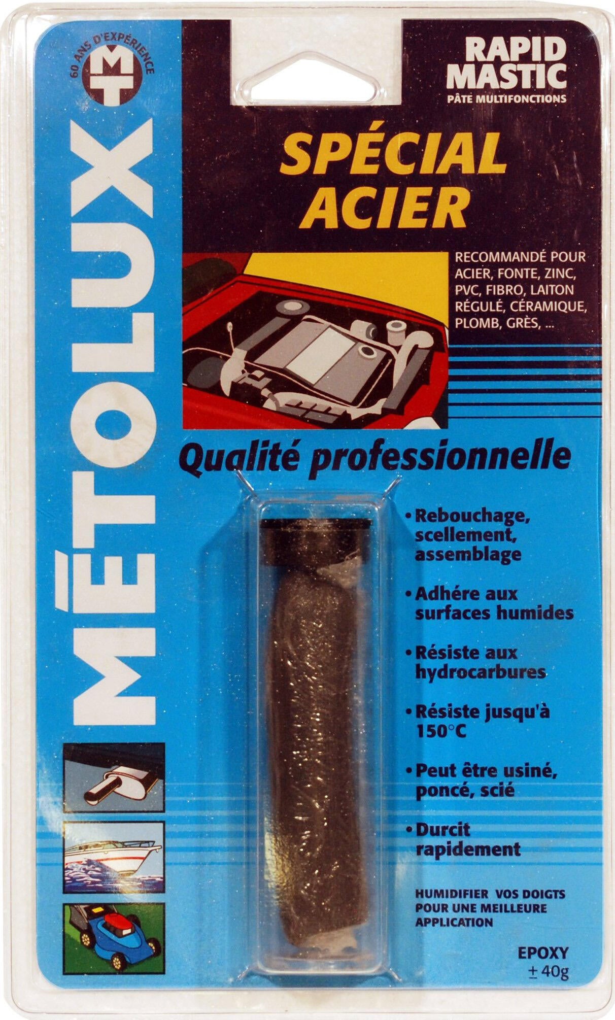 Soudure à froid spécial acier METOLUX Rapidmastic s Leroy Merlin — free download