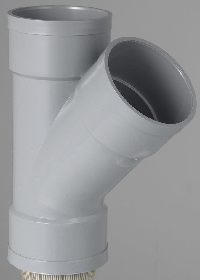 Culotte femelle / femelle 45° pvc Diam.80 mm GIRPI - 2