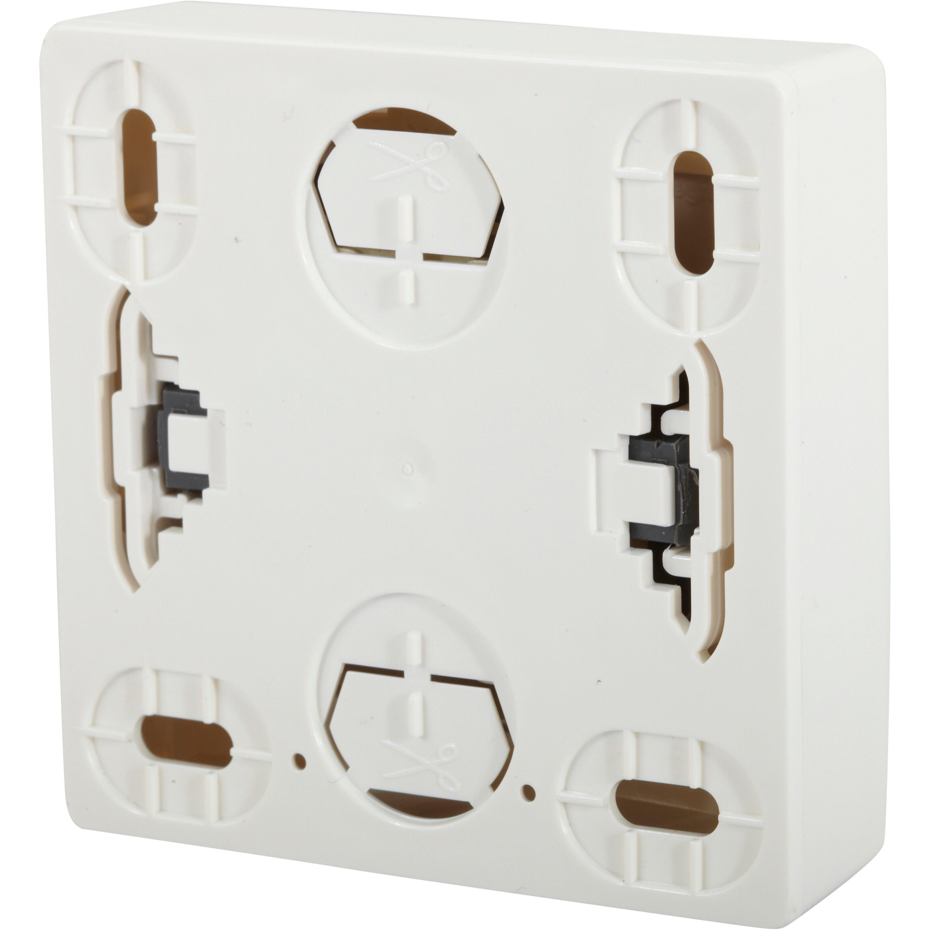 Interrupteur va-et-vient saillie à voyant, lumineux complet, LEGRAND Asl, blanc - 3