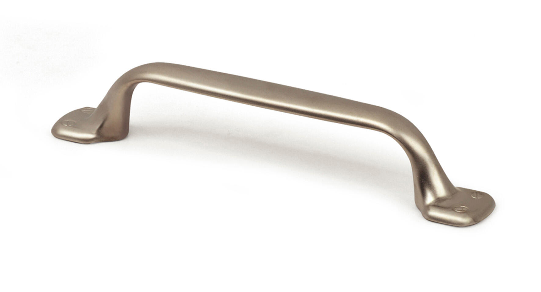 Poignée de meuble Shaker, zamak nickel chromé, entraxe 96 mm - 2