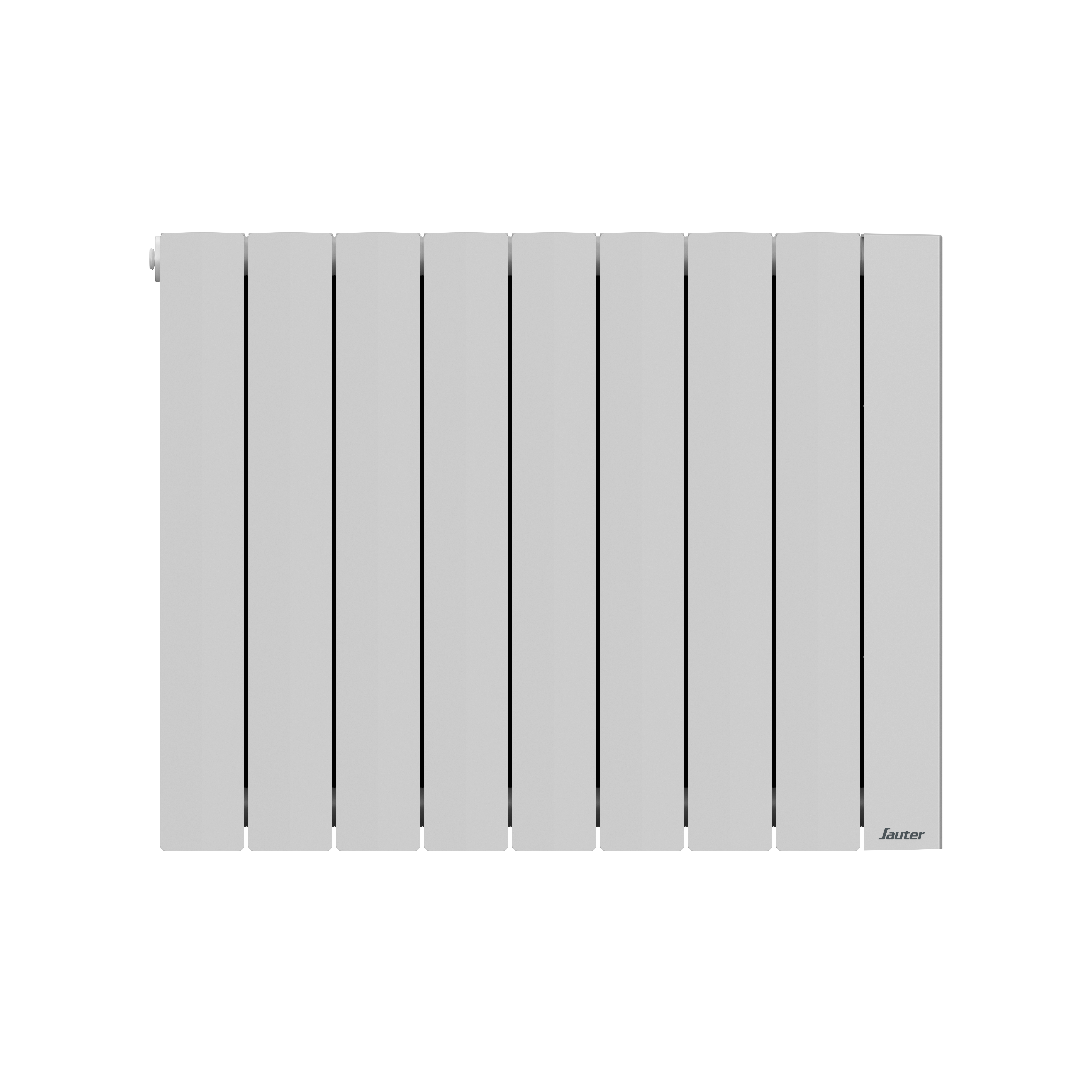 Radiateur électrique à inertie fluide 1500 W SAUTER Orosi horizontal blanc - 4