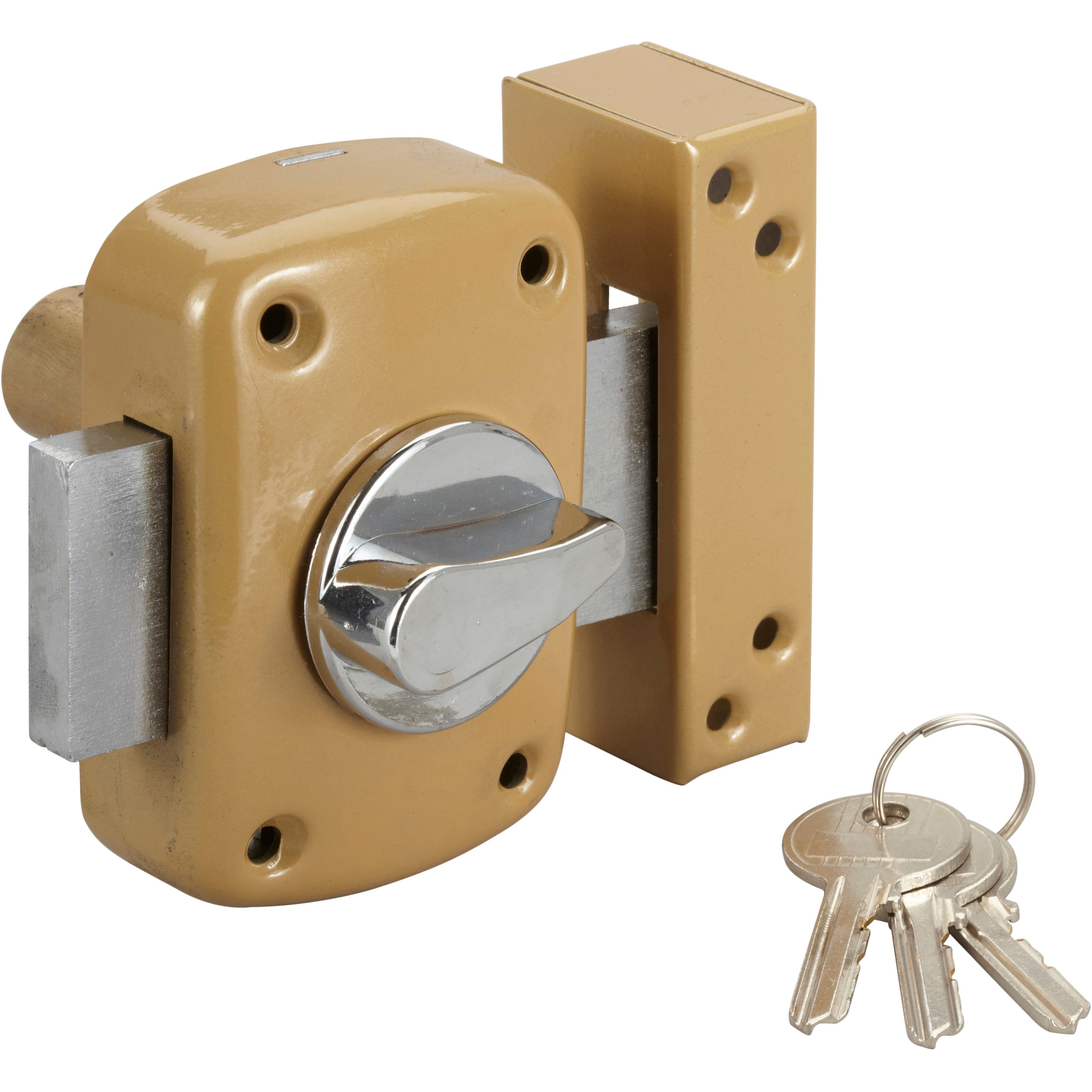 Verrou bouton / cylindre, 45 mm, STANDERS Diam. 21, 5 goupilles 84546 ...