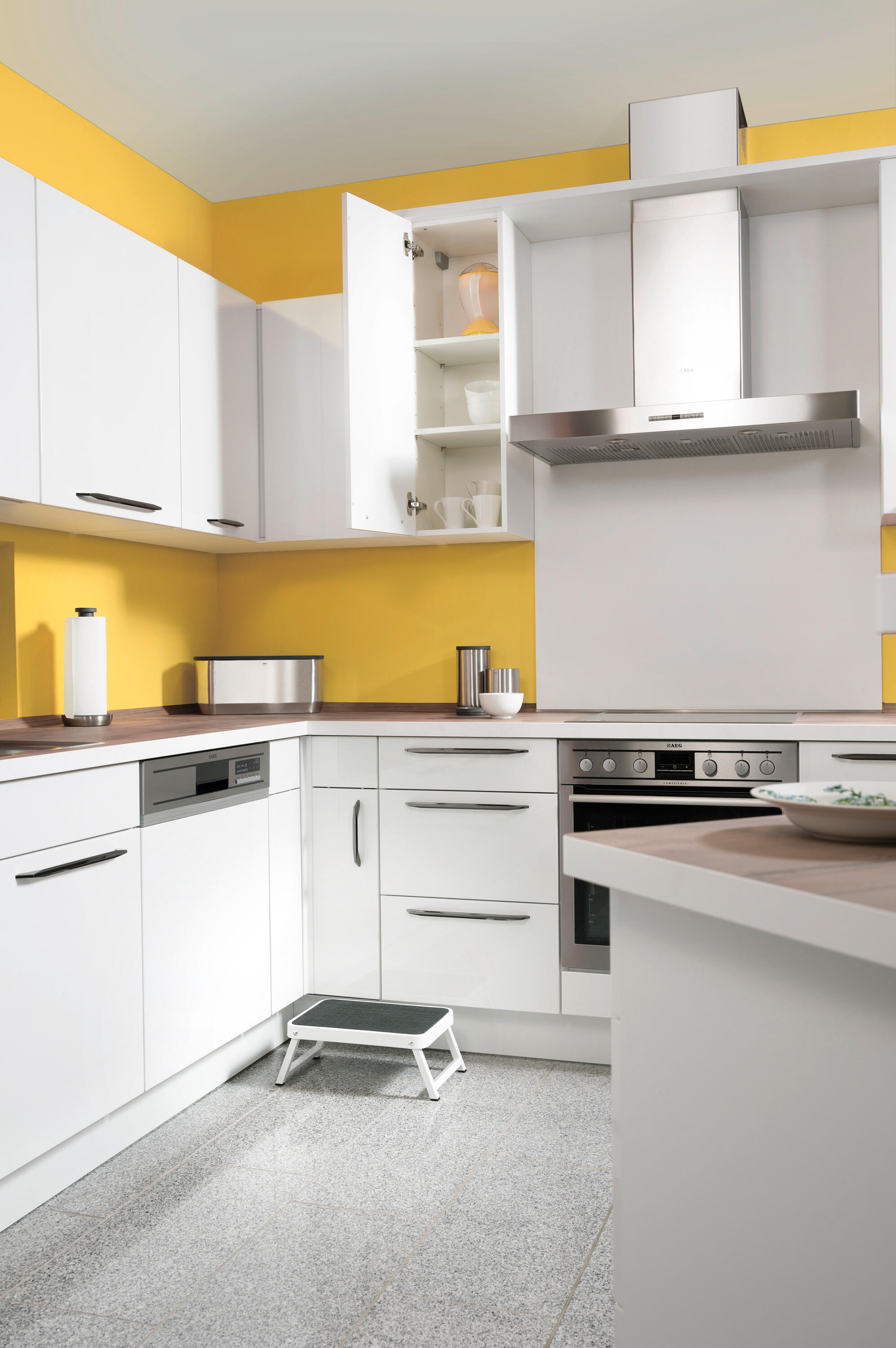 Marche pied HAILO One Step 1 marche pliant compact en acier pour enfant - 5