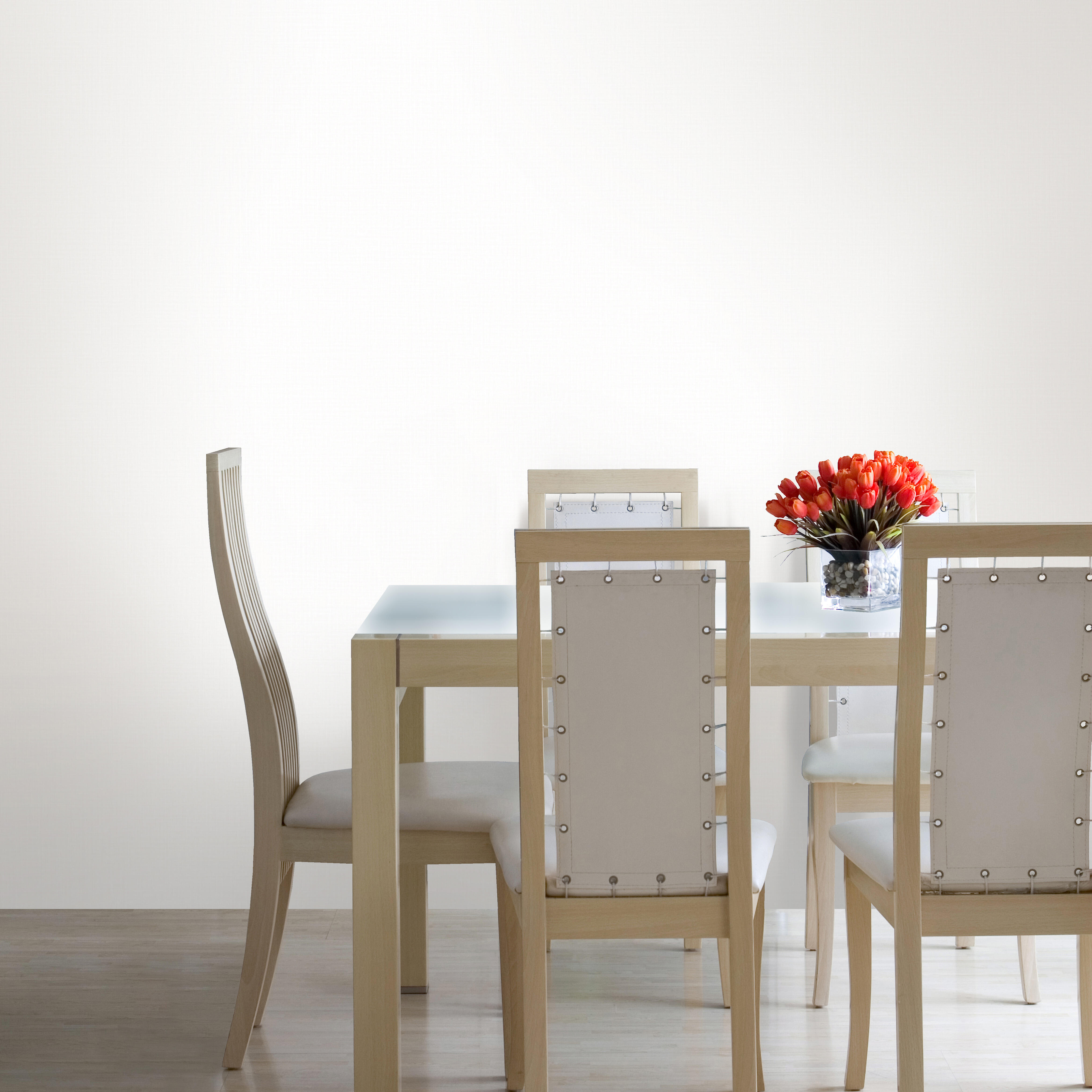 Papier peint intissé Textile nacré INSPIRE blanc - 4