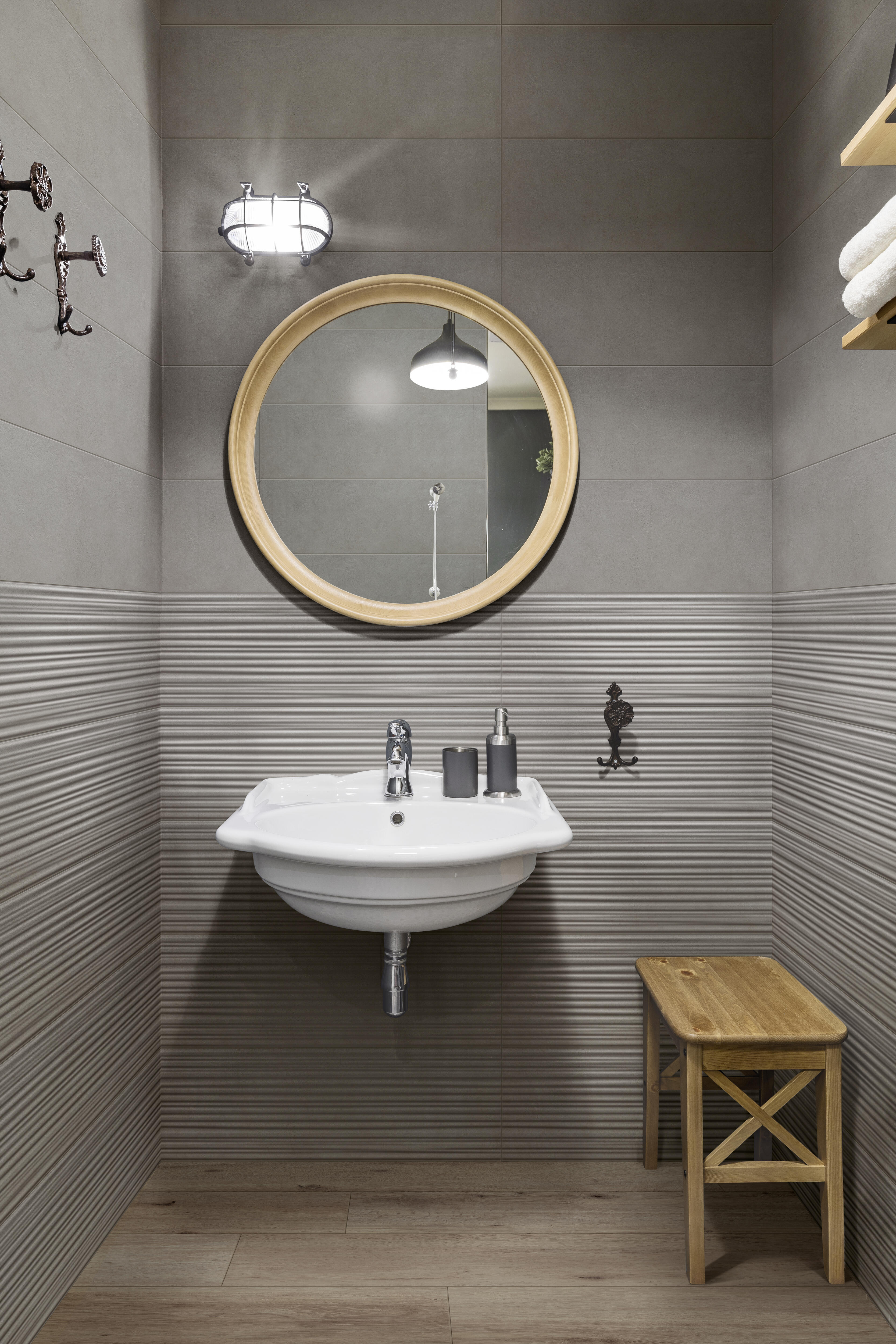 Carrelage mur / sol effet bois clair Megève l.20 x L.120 cm FOR ME MARAZZI GROUP - 4