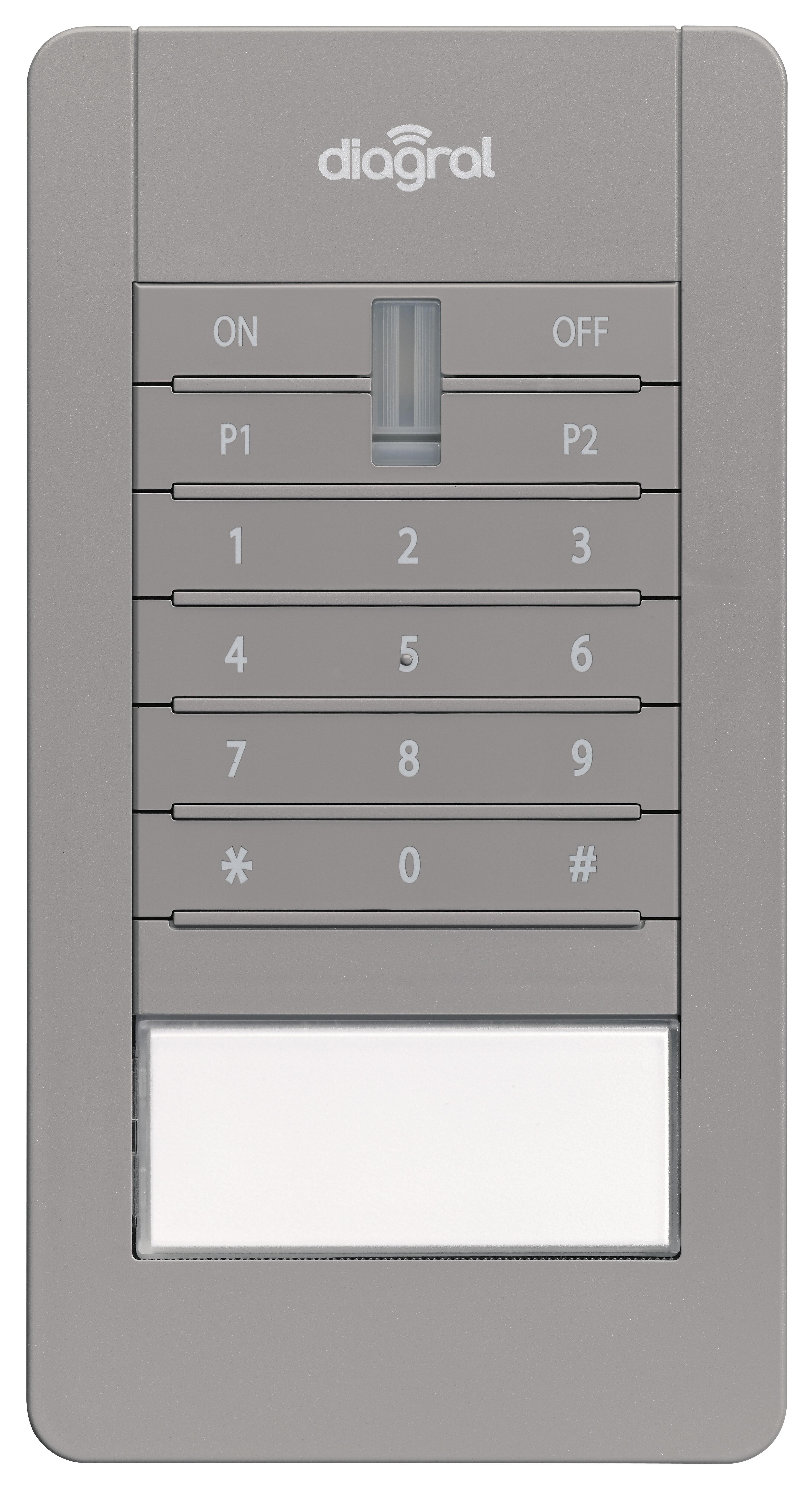 Clavier extérieur lecteur de badge DIAG46BCX, DIAGRAL - 2