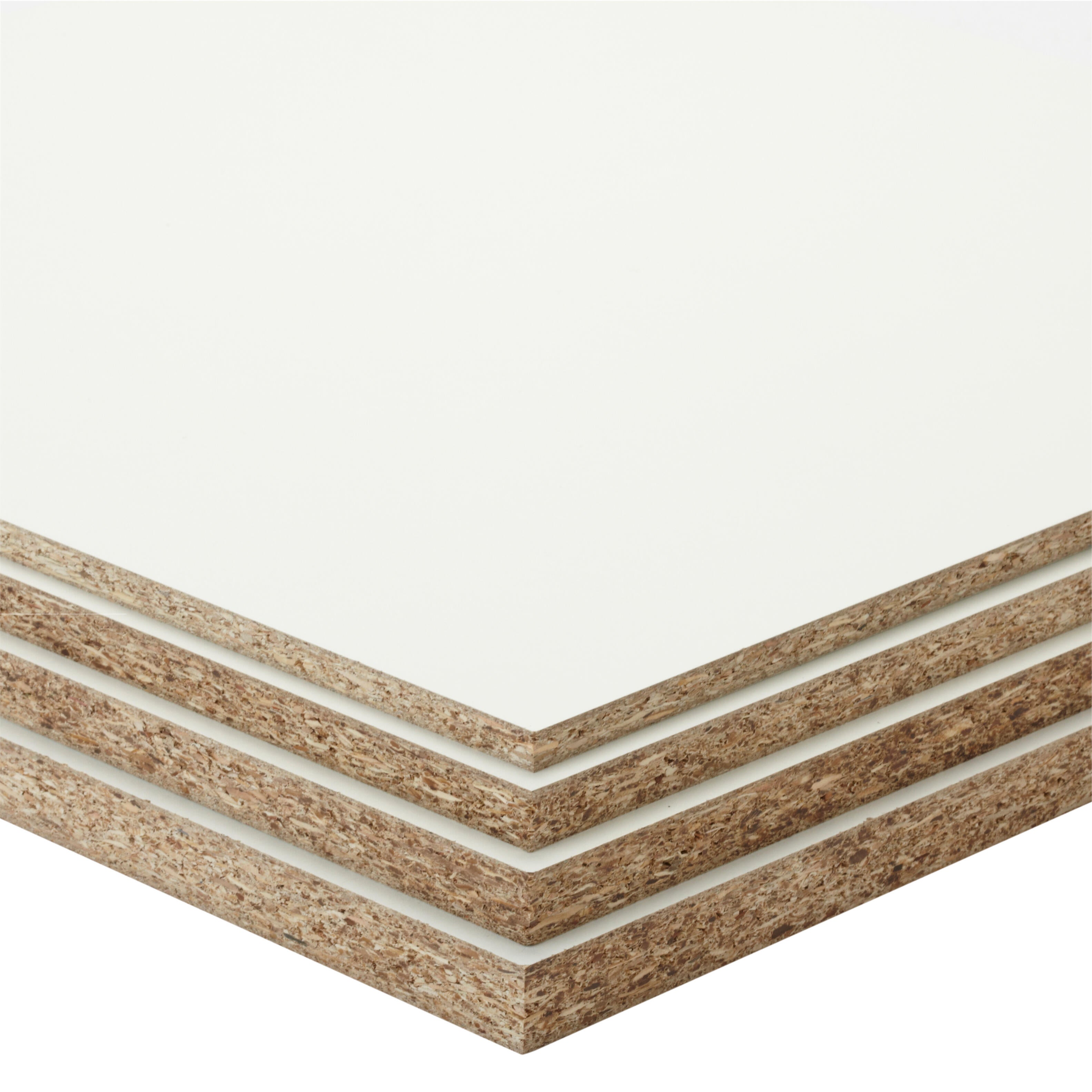 Panneau aggloméré blanc, Ep.22 mm x L.250 x l.125 cm - 4