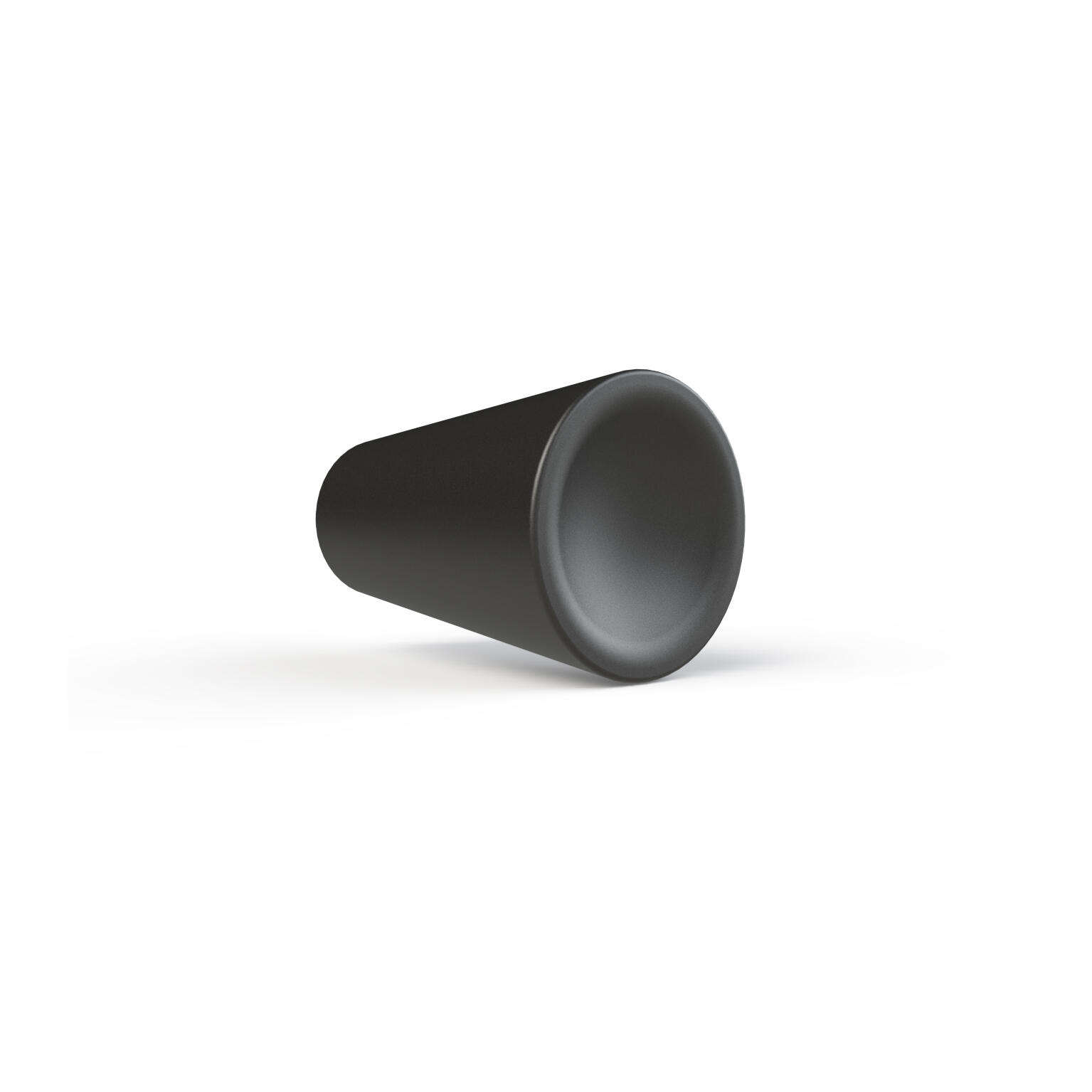 Poignée bouton Home, acier noir | Leroy Merlin