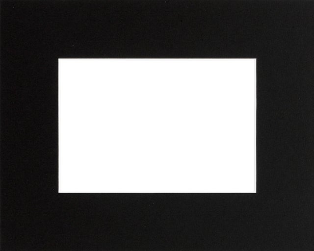 Passe-partout Simple, 13 x 18 cm, noir