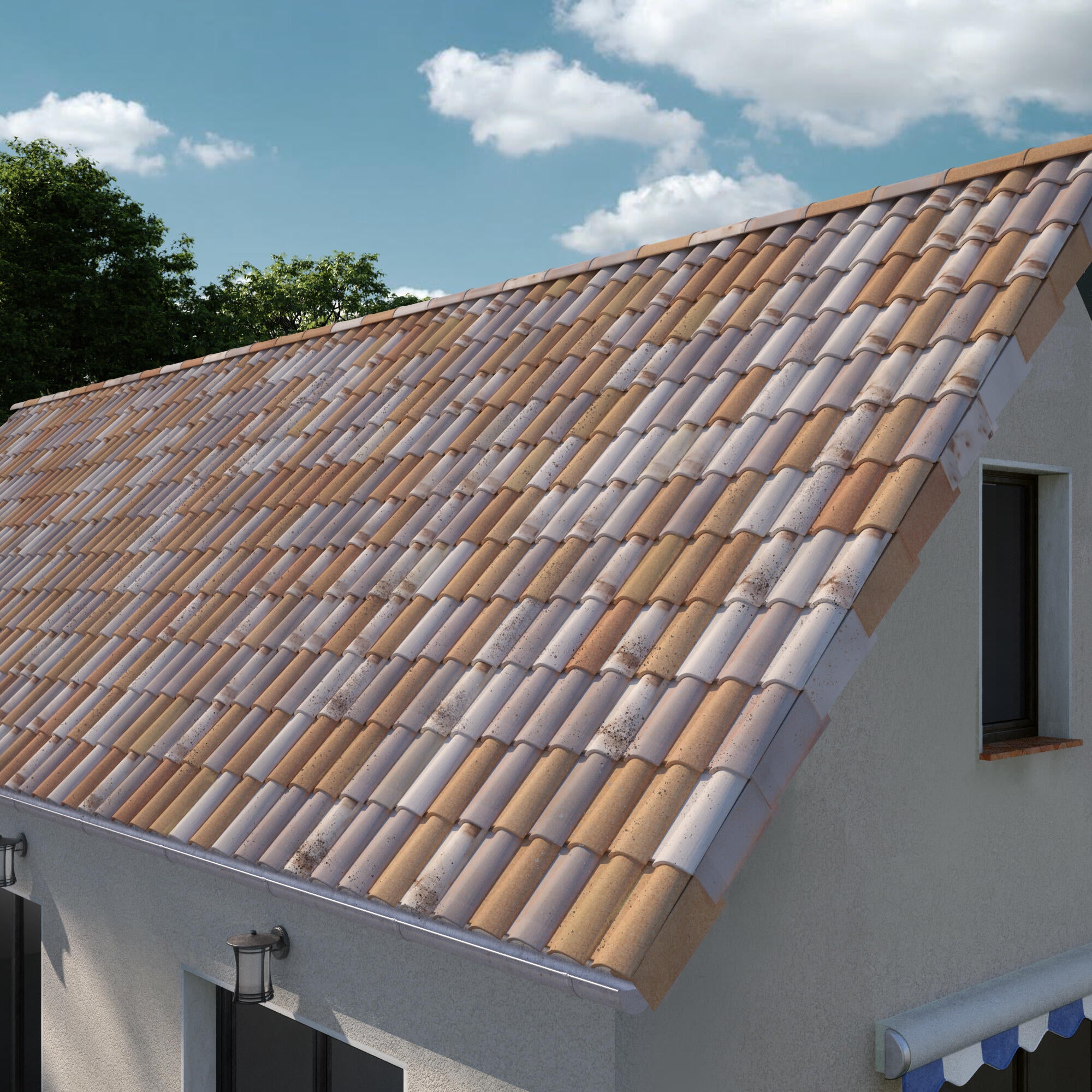 Maisons toitures ardoises - Abscisse architecture