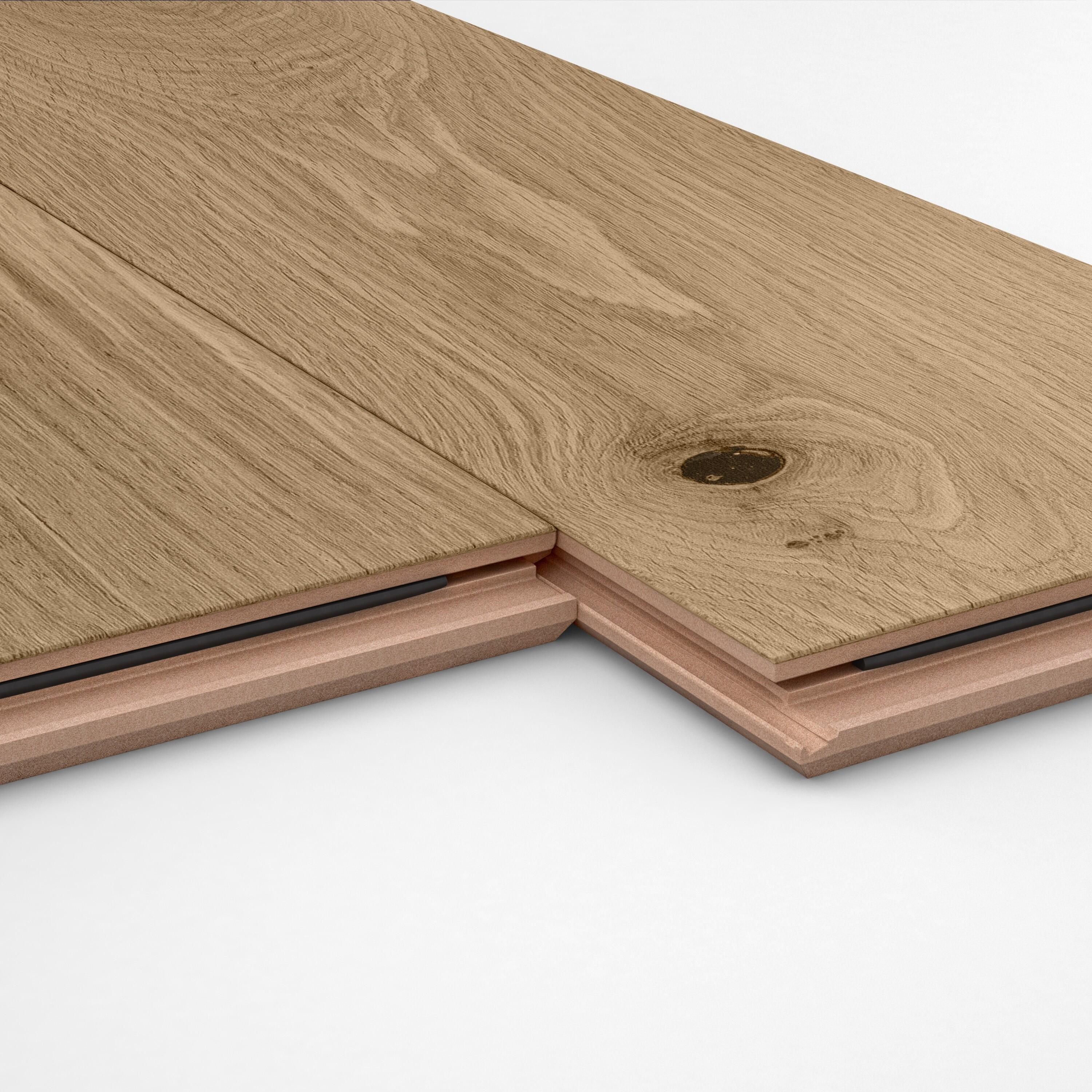 Echantillon Parquet intenso chêne naturel vitrifié XL ARTENS - 3