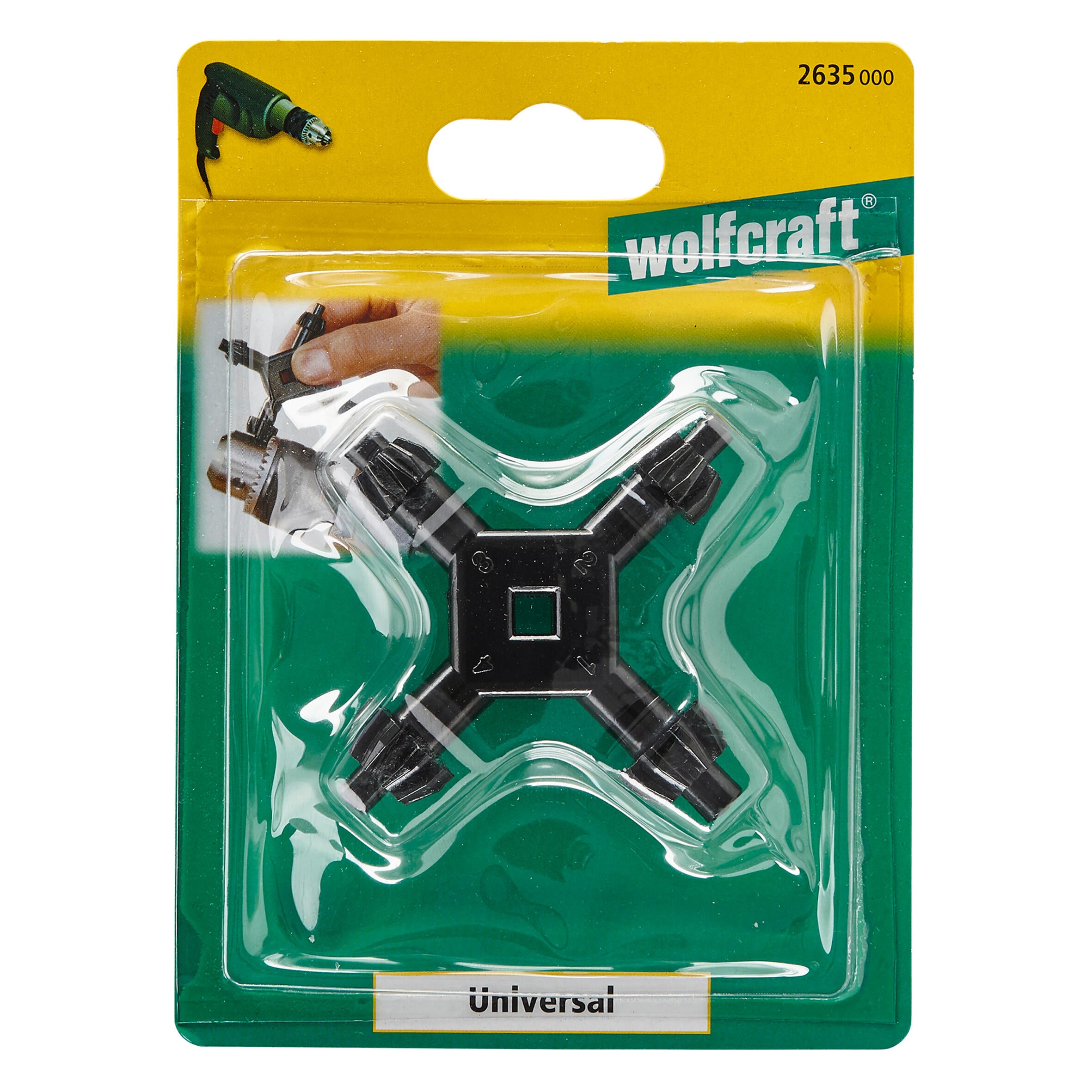 Clés de mandrin universelles WOLFCRAFT - 3