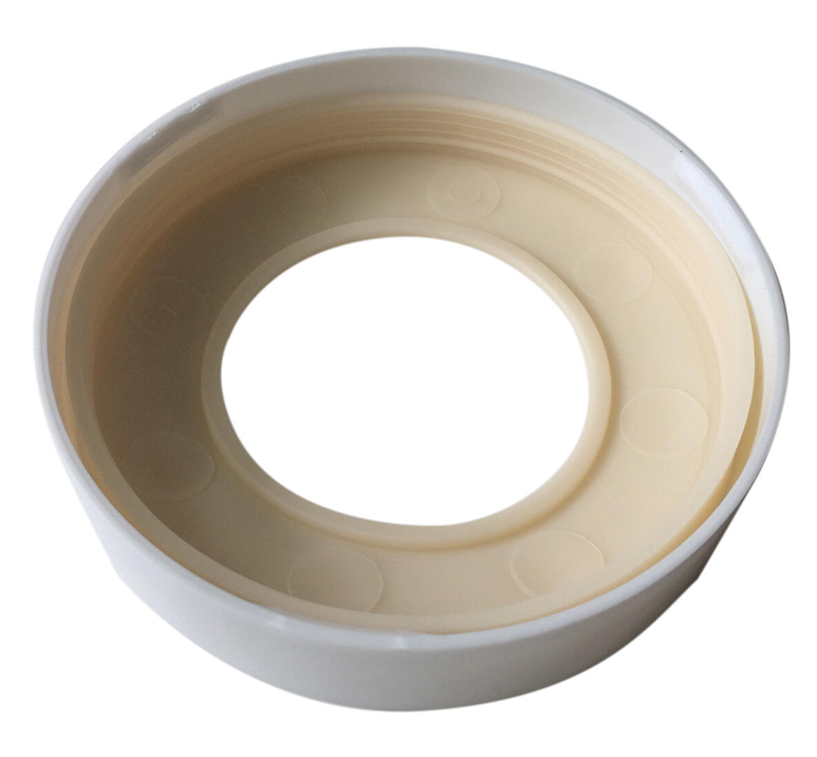 Bague et joint pipe wc rigide, pour sortie de cuvette, WIRQUIN l.2.4 x