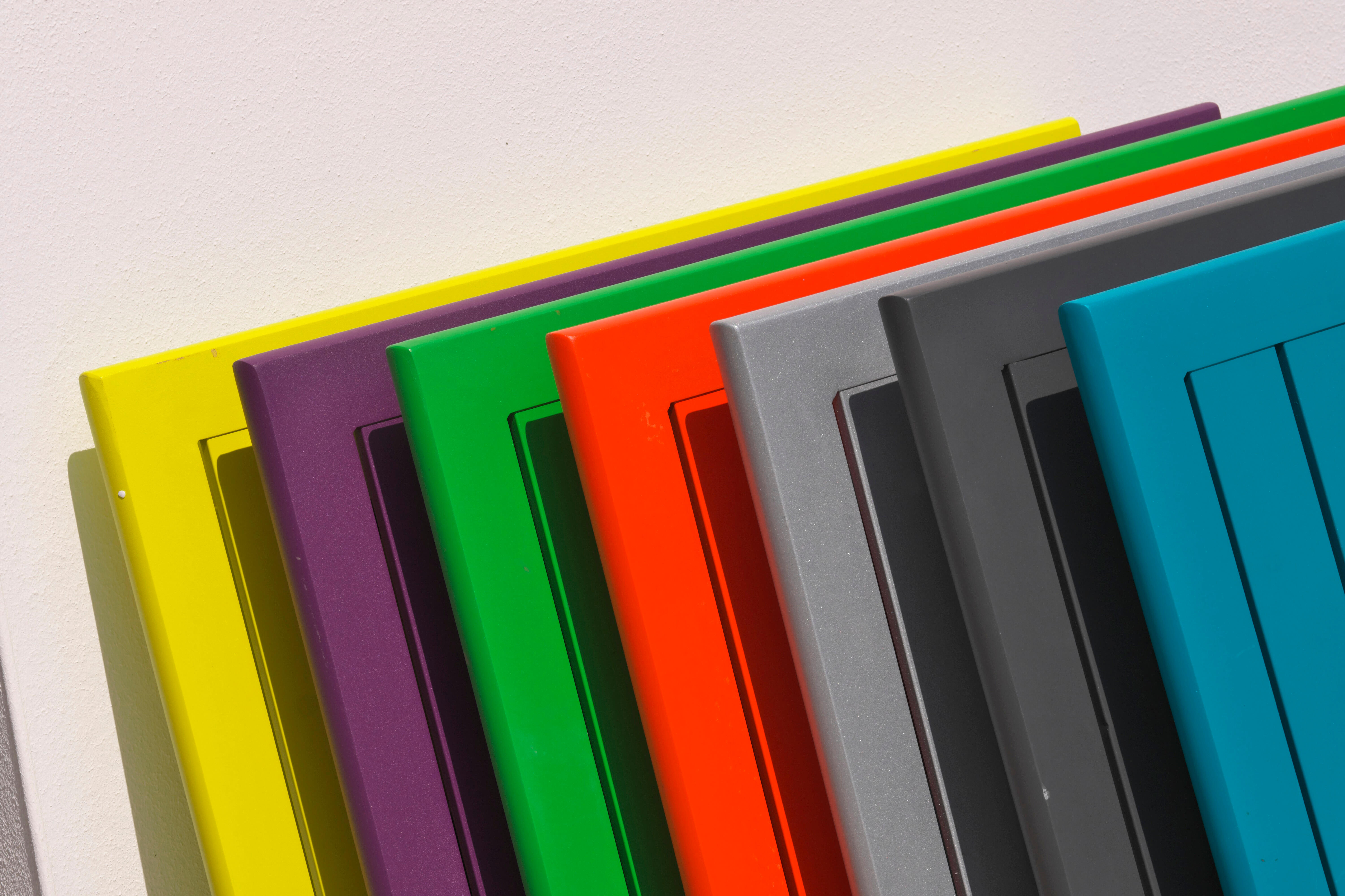 Table de jardin pliante Marius carré gris 2 personnes - CITY GARDEN - 5