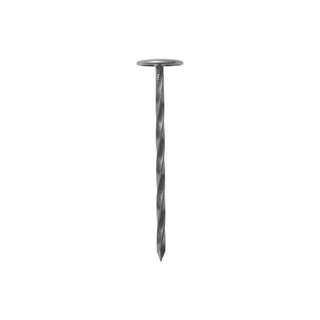 Lot De 100 Clous à Tête Large Plaqués Zinc - 2x20 Mm, Pour Bricolage (neuf)