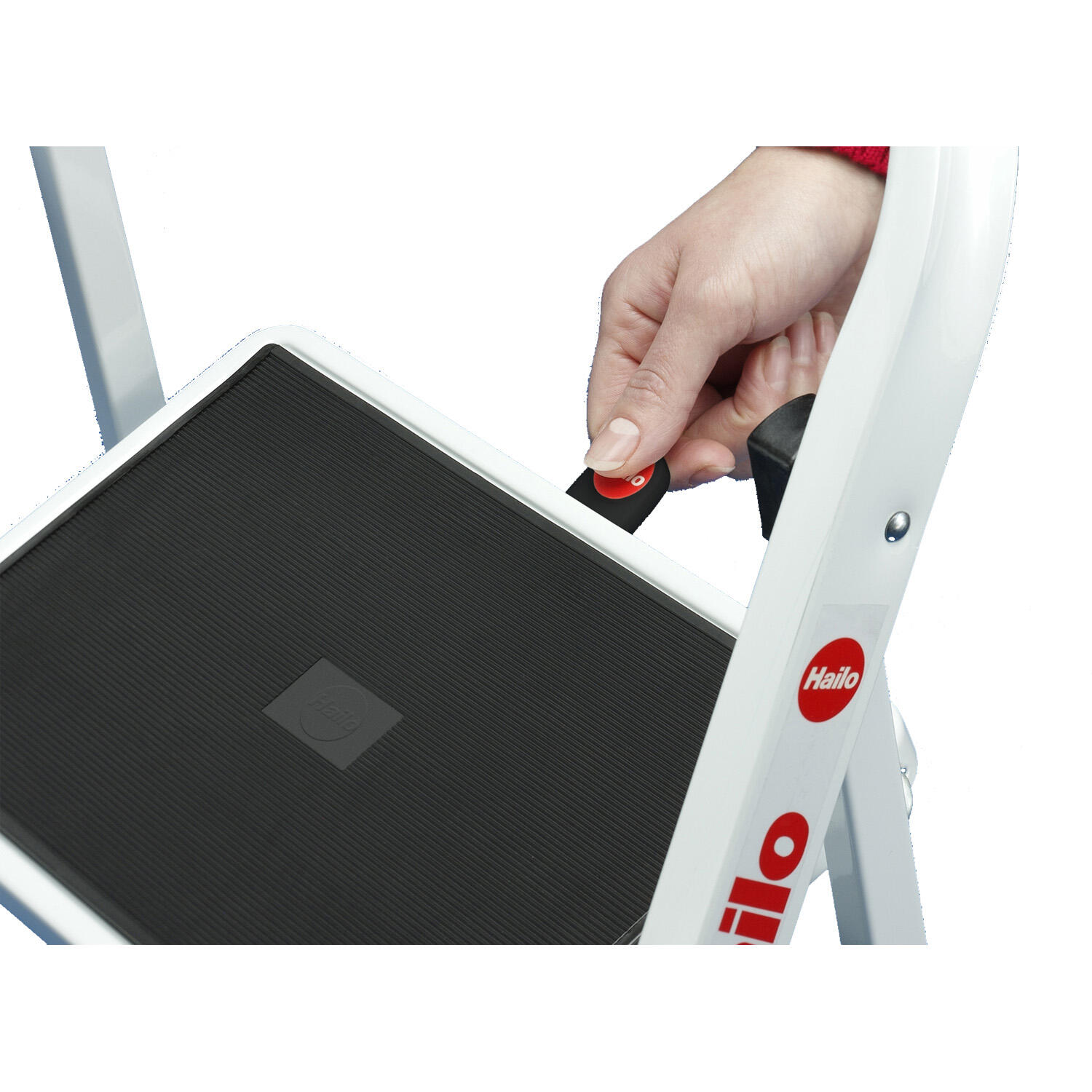 Marchepied acier HAILO 2 marches - 2