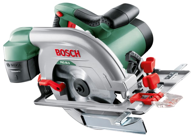 Scie circulaire filaire BOSCH PKS 66-2 AF, 1600 W, 190 mm + rail de guidage