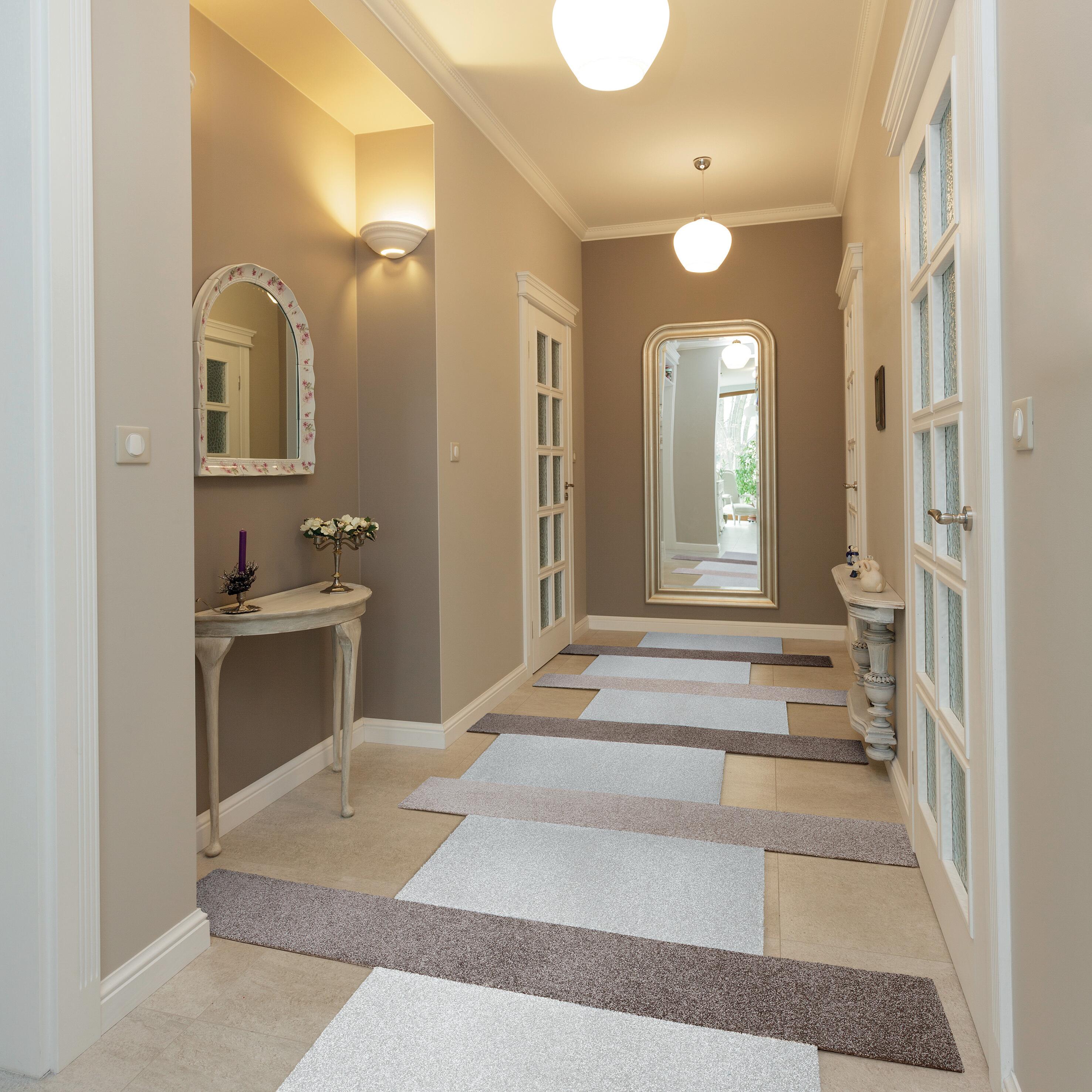 Dalle moquette velours ras BALSAN Ultrasoft marron foncé L.50 x l.50 cm - 2