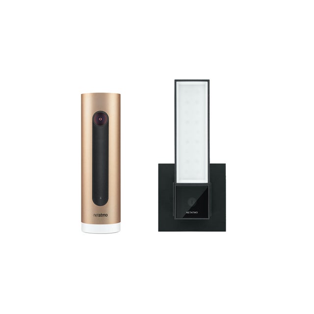 Caméra intérieure+Caméra extérieure avec sirène intégrée connectées NETATMO N7