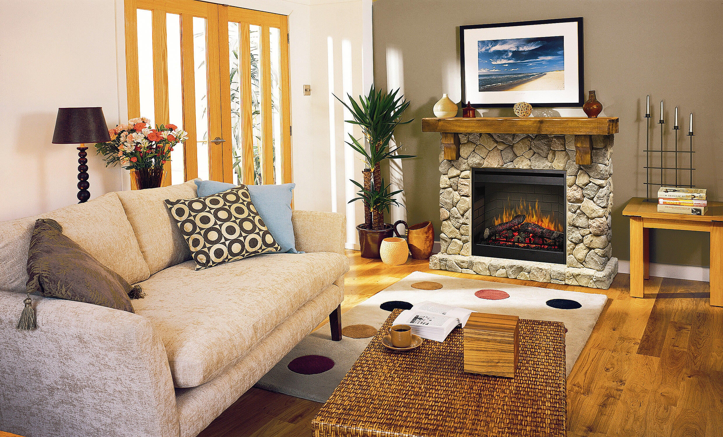 Chimenea eléctrica dimplex opti-flame xhd23
