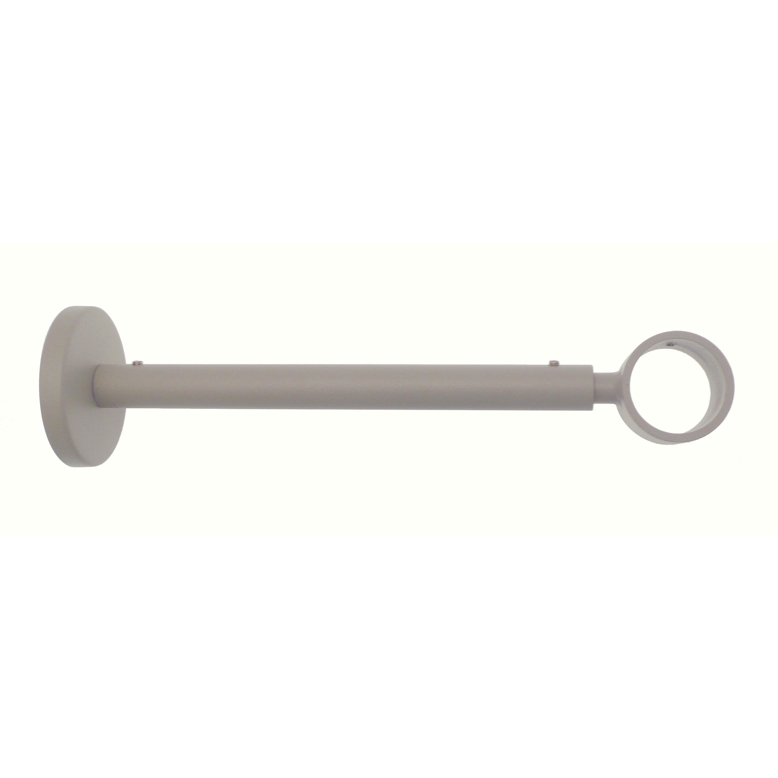 Support extensible pour tringle à rideau Cosy 28mm gris sablé INSPIRE ...