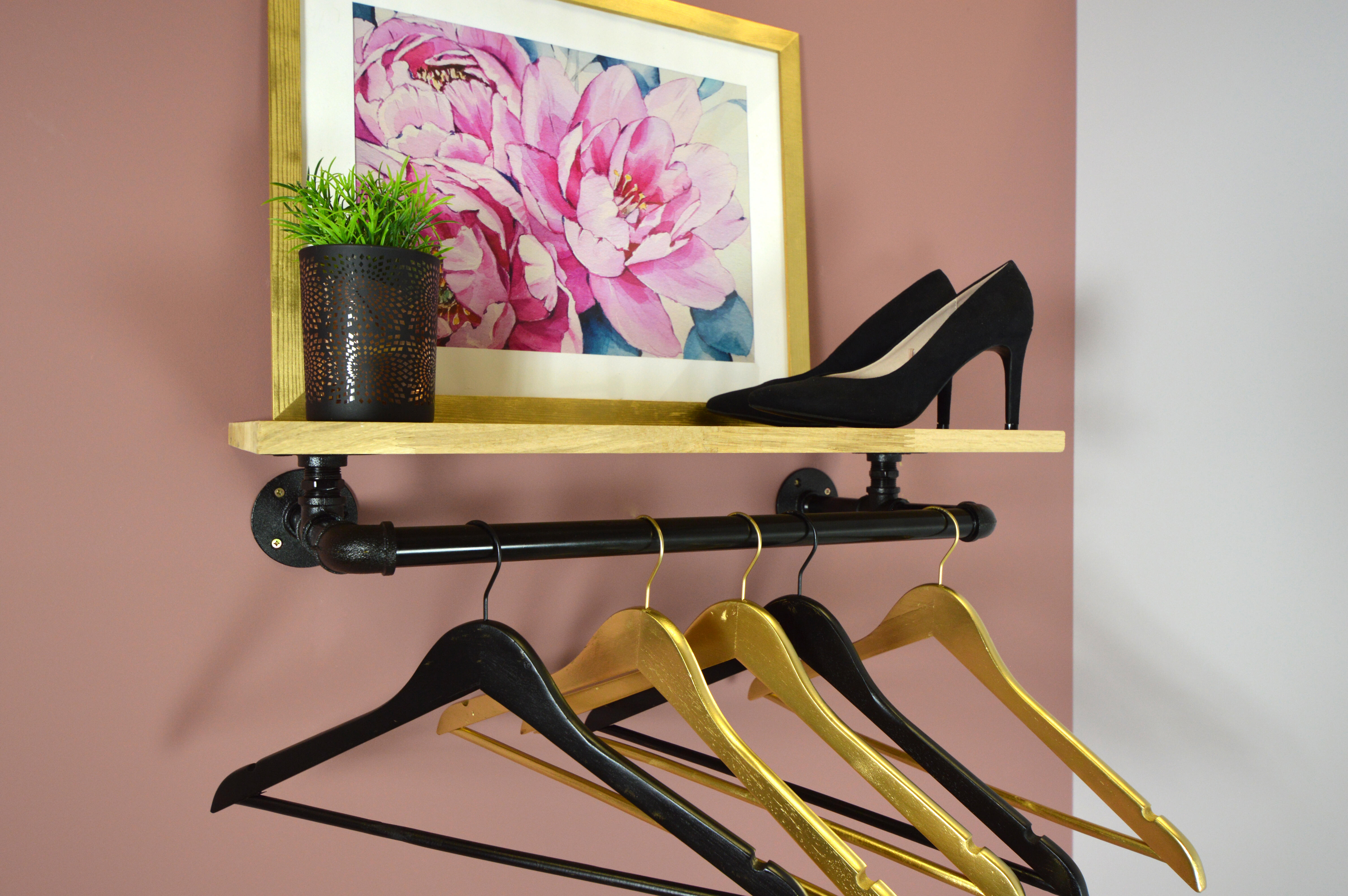 Bouchon rentrant pour tube de penderie MyTube D25 mm rond noir - 7