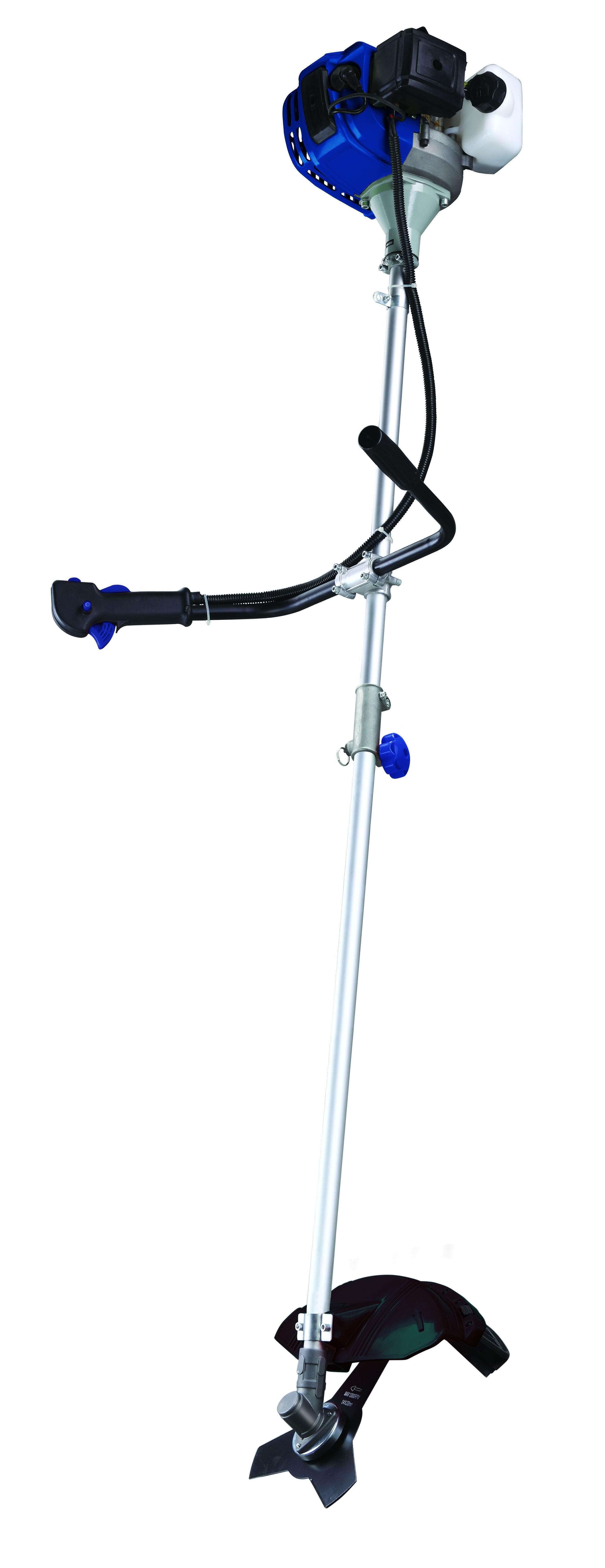 Débroussailleuse thermique Hyundai HDBT42 43 cm³ essence 2 temps lame 3 dents harnais