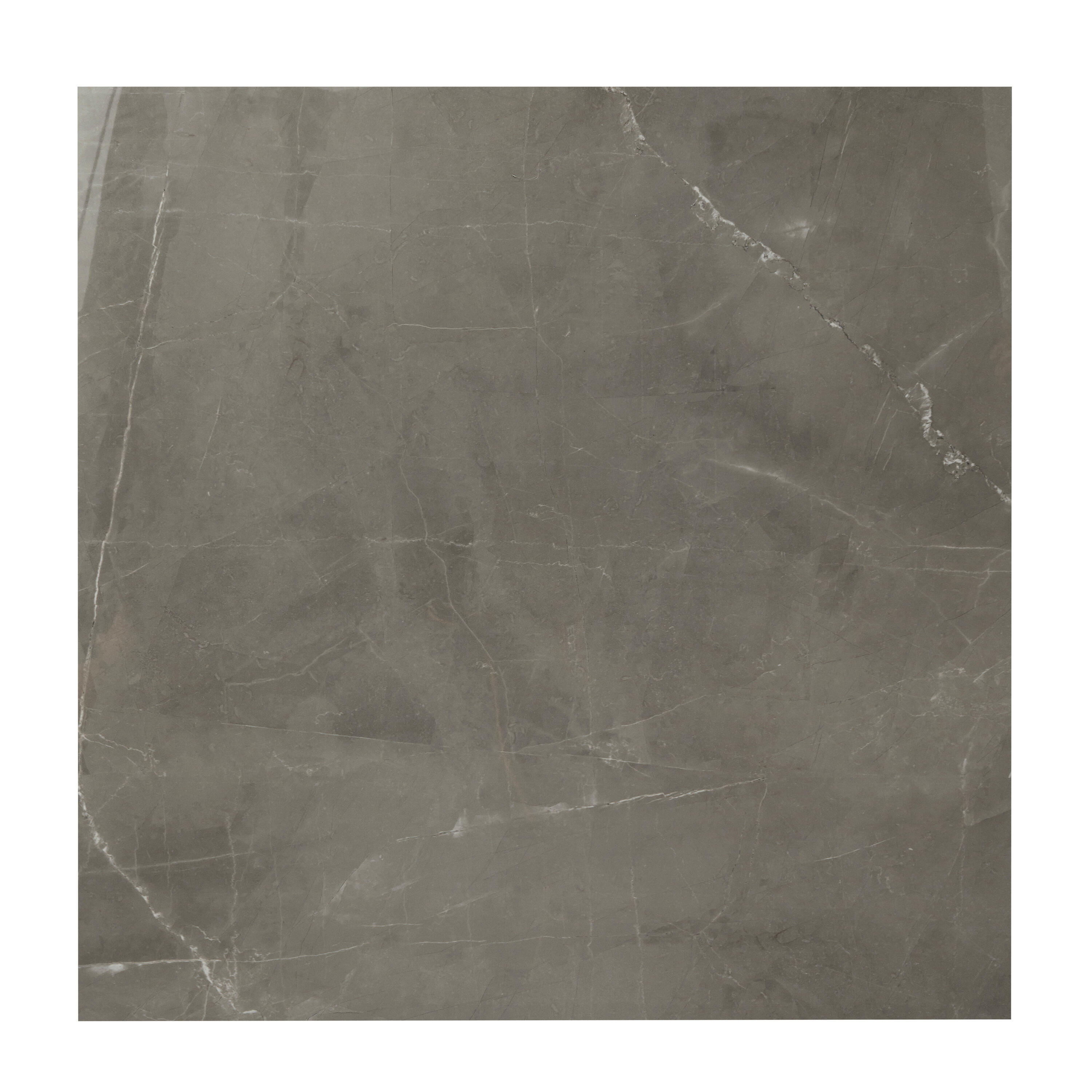 Carrelage effet marbre gris Rimini l.80 x L.80 cm CERIM INSPIRED +39 ...