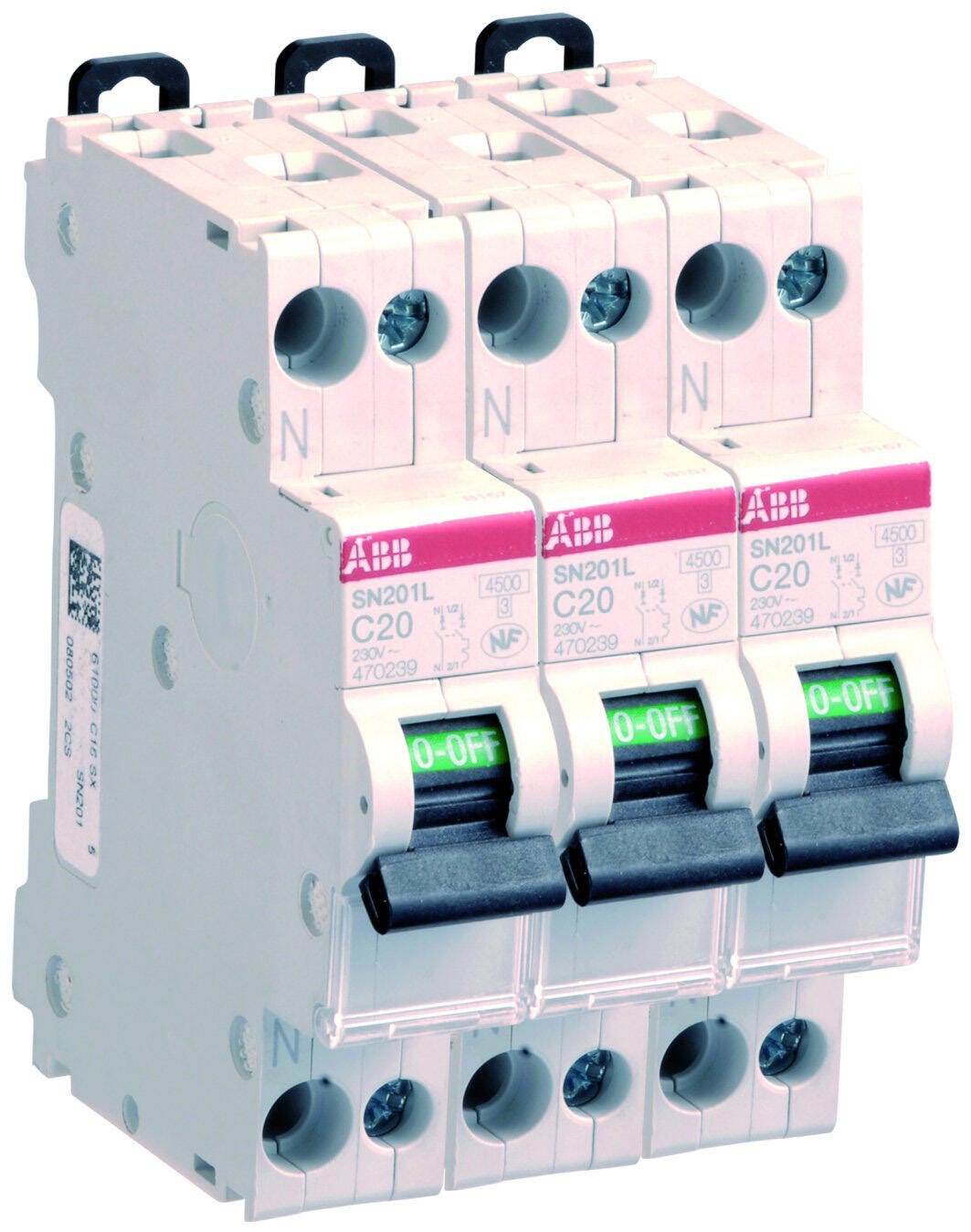 Lot De 3 Disjoncteurs Phase Neutre ABB 20 A Leroy Merlin lot-de-3-disjoncteurs-phase-neutre-abb-20-a-leroy-merlin