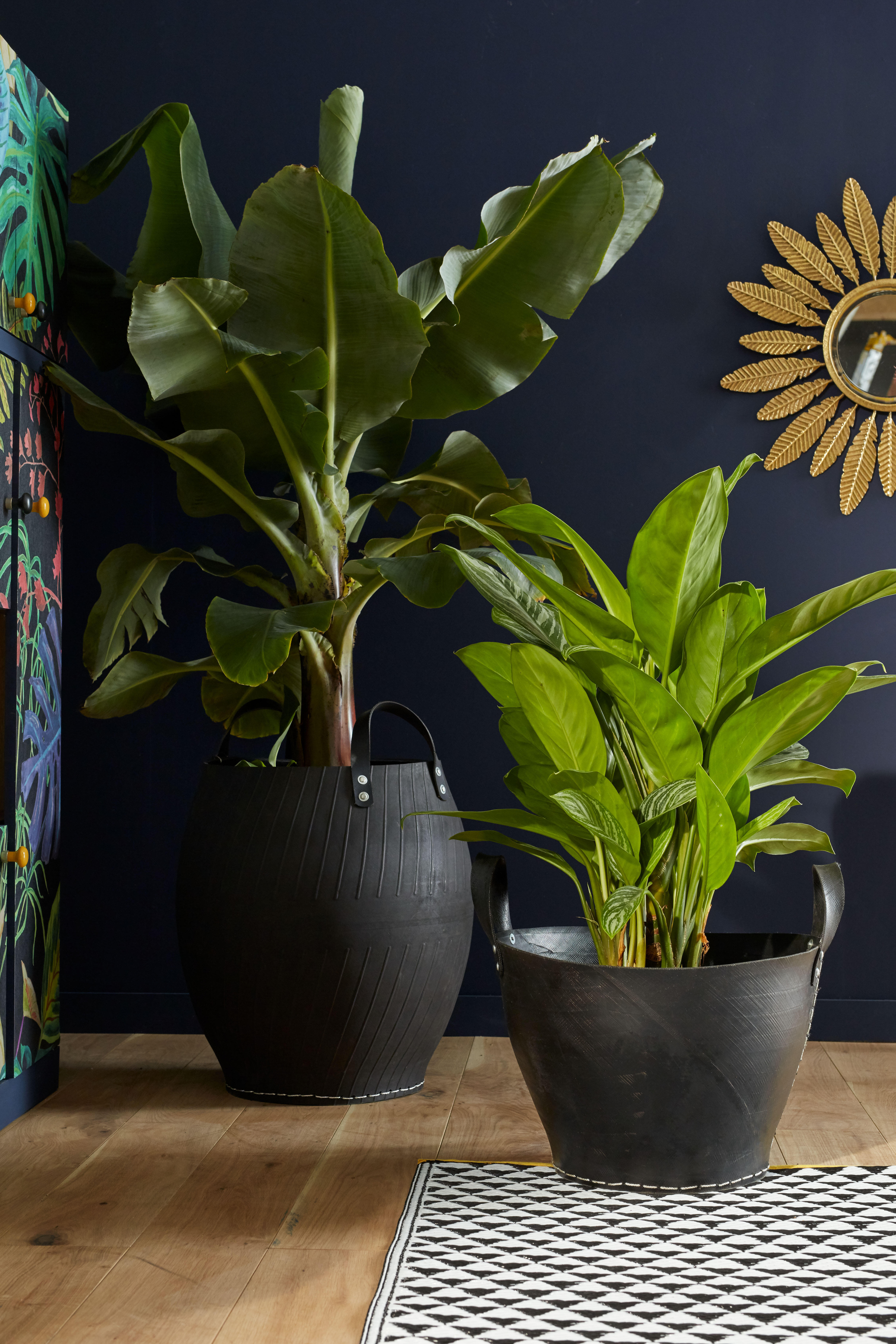 Panier à bûches noir DIXNEUF Naxos l.50 x H.50 cm - 5