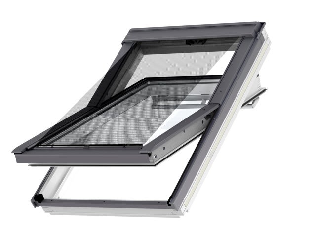 Store fenêtre de toit VELUX pare-soleil manuel noir MHL MK00 cadre Noir