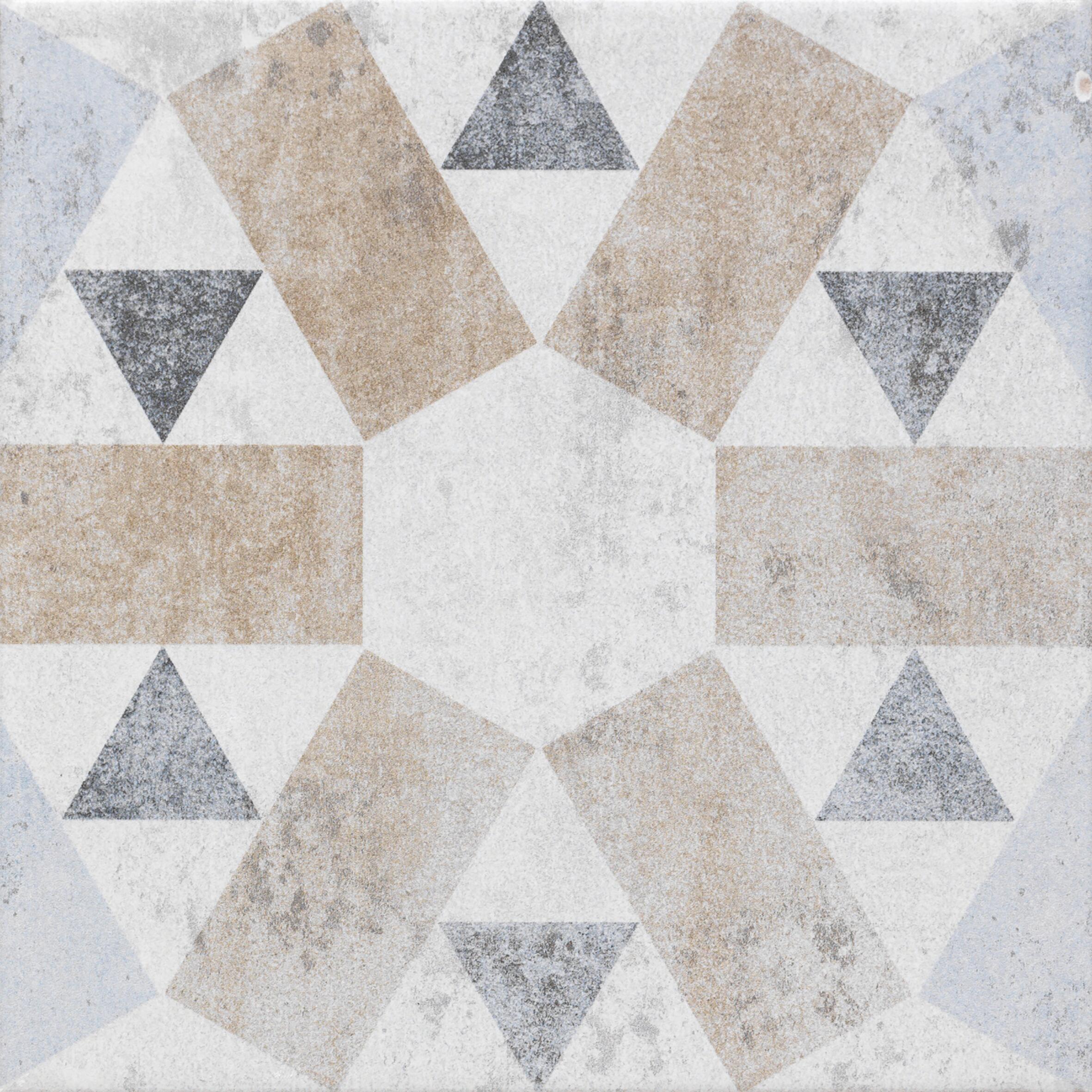 Piastrella da pavimento e rivestimento esterno in gres porcellanato 20 x 20 cm smaltato multicolore opaco Villa R10 traffico intenso (pei 4/5) Sp. 8.2 mm 1.42 mq - 28