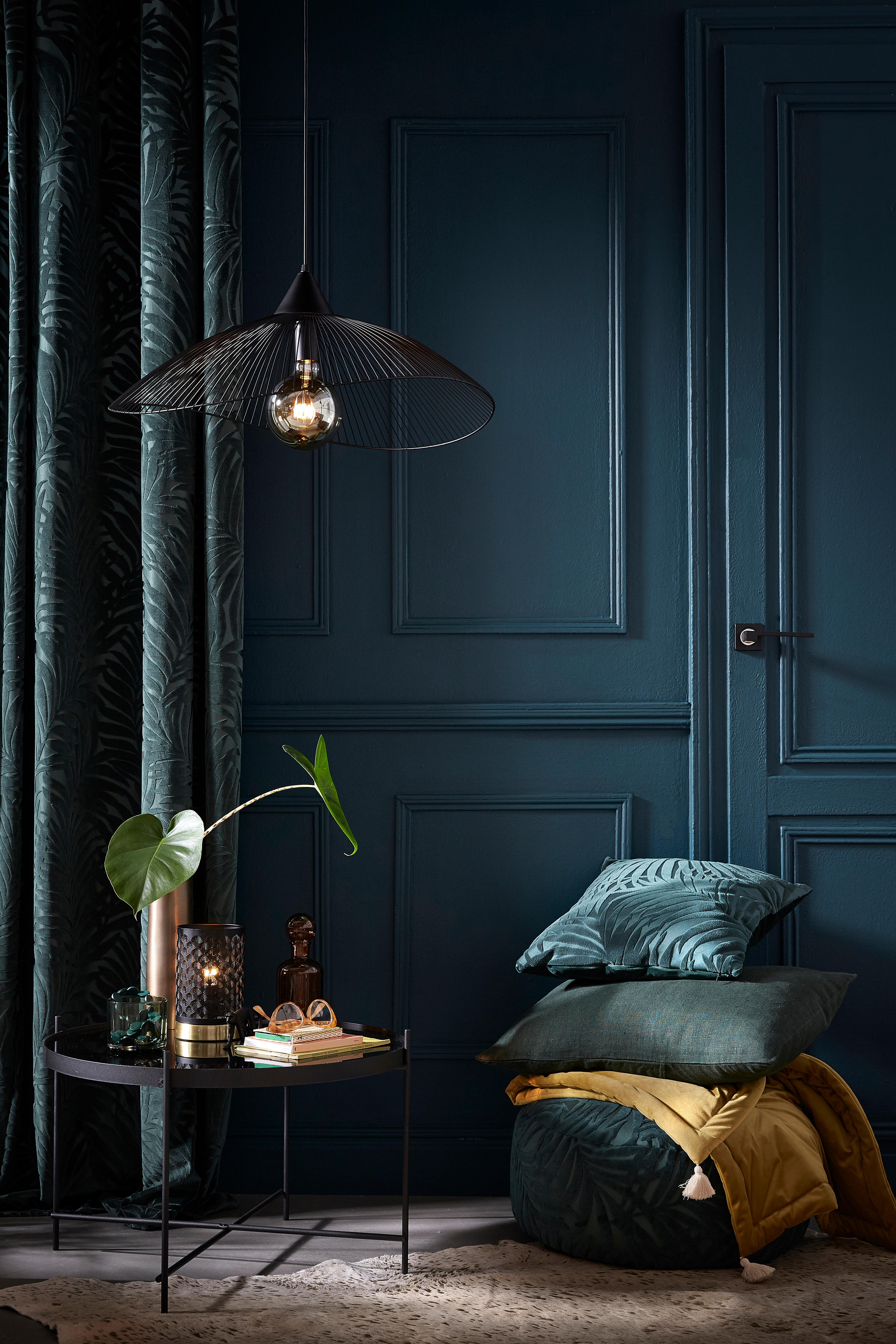 Lampe de bureau Neolia, acier, noir, H.16 cm, E14 - 5