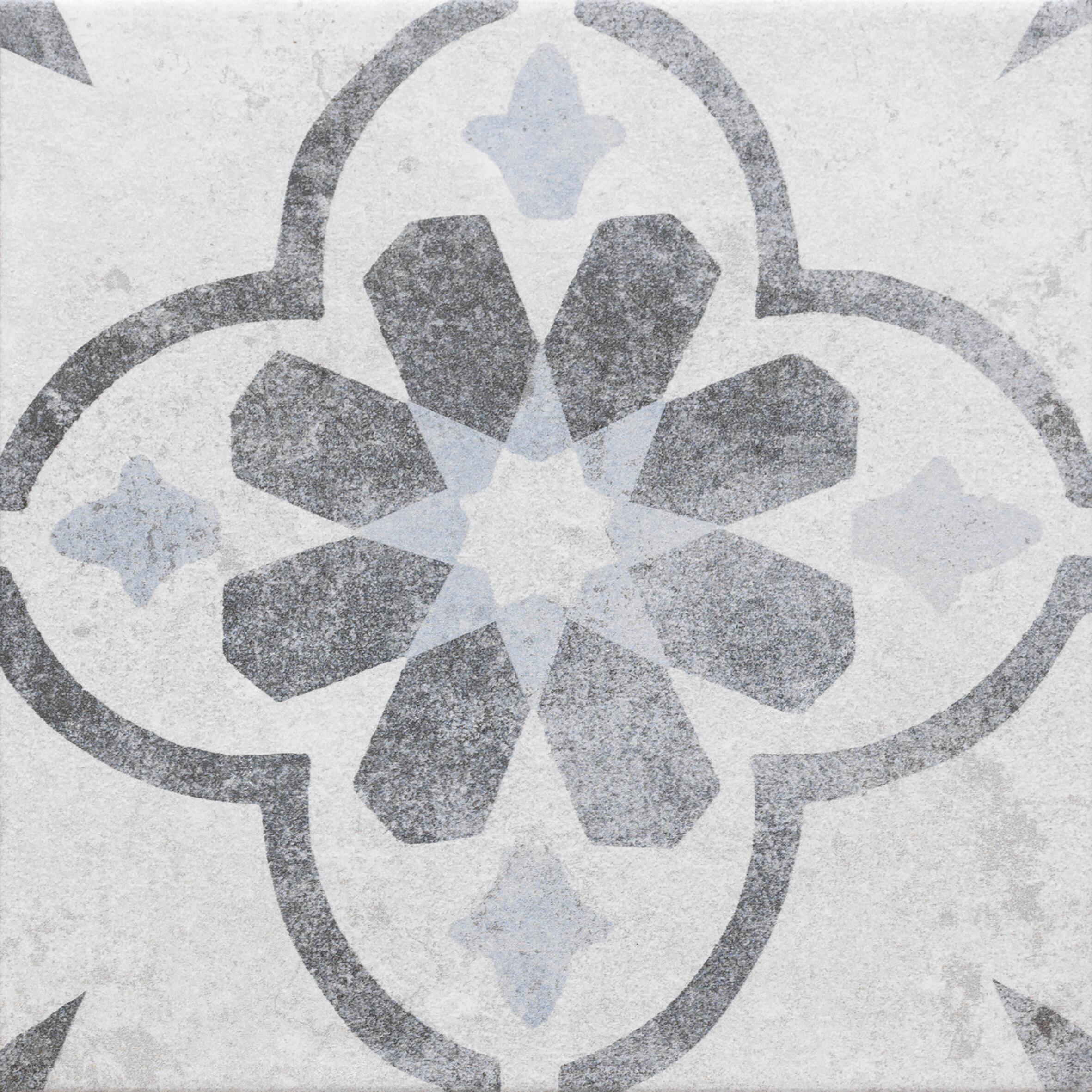 Piastrella da pavimento e rivestimento esterno in gres porcellanato 20 x 20 cm smaltato multicolore opaco Villa R10 traffico intenso (pei 4/5) Sp. 8.2 mm 1.42 mq - 26