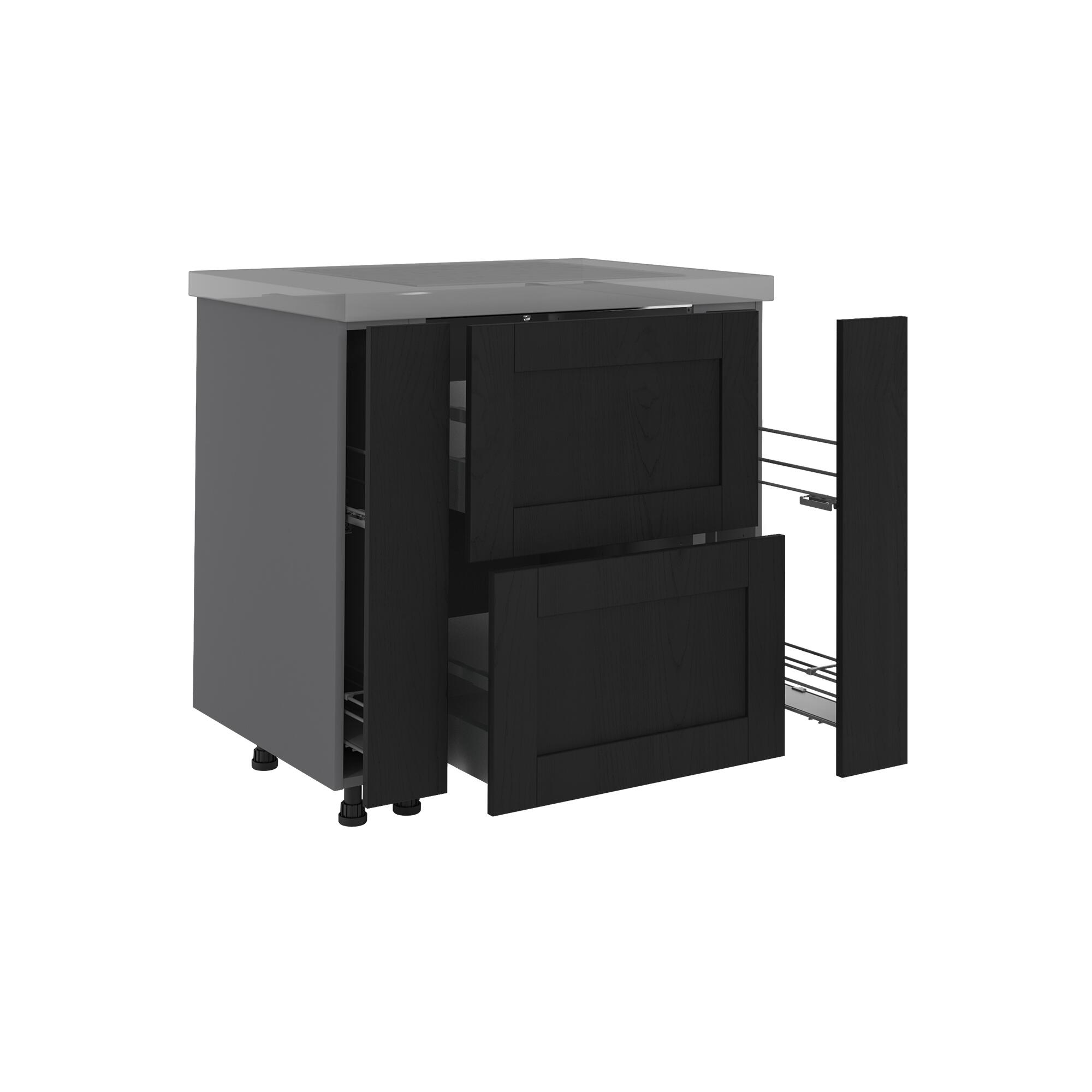 Kit interior de gaveta DELINIA 60CM - 10