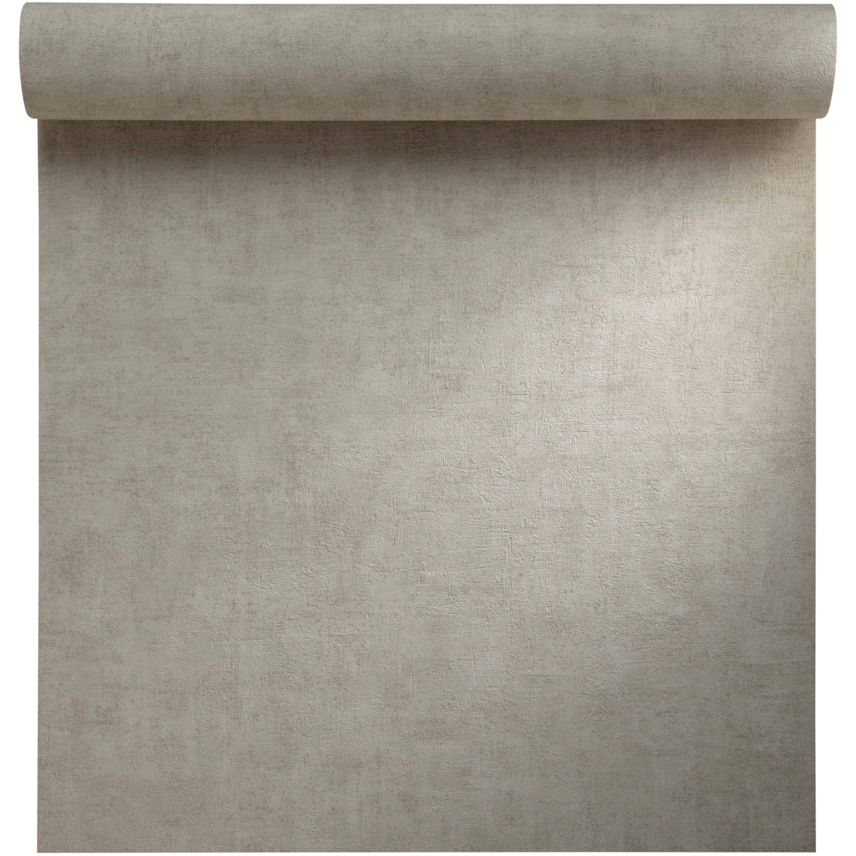 Papier peint vinyle sur intissé Patine écru - 6