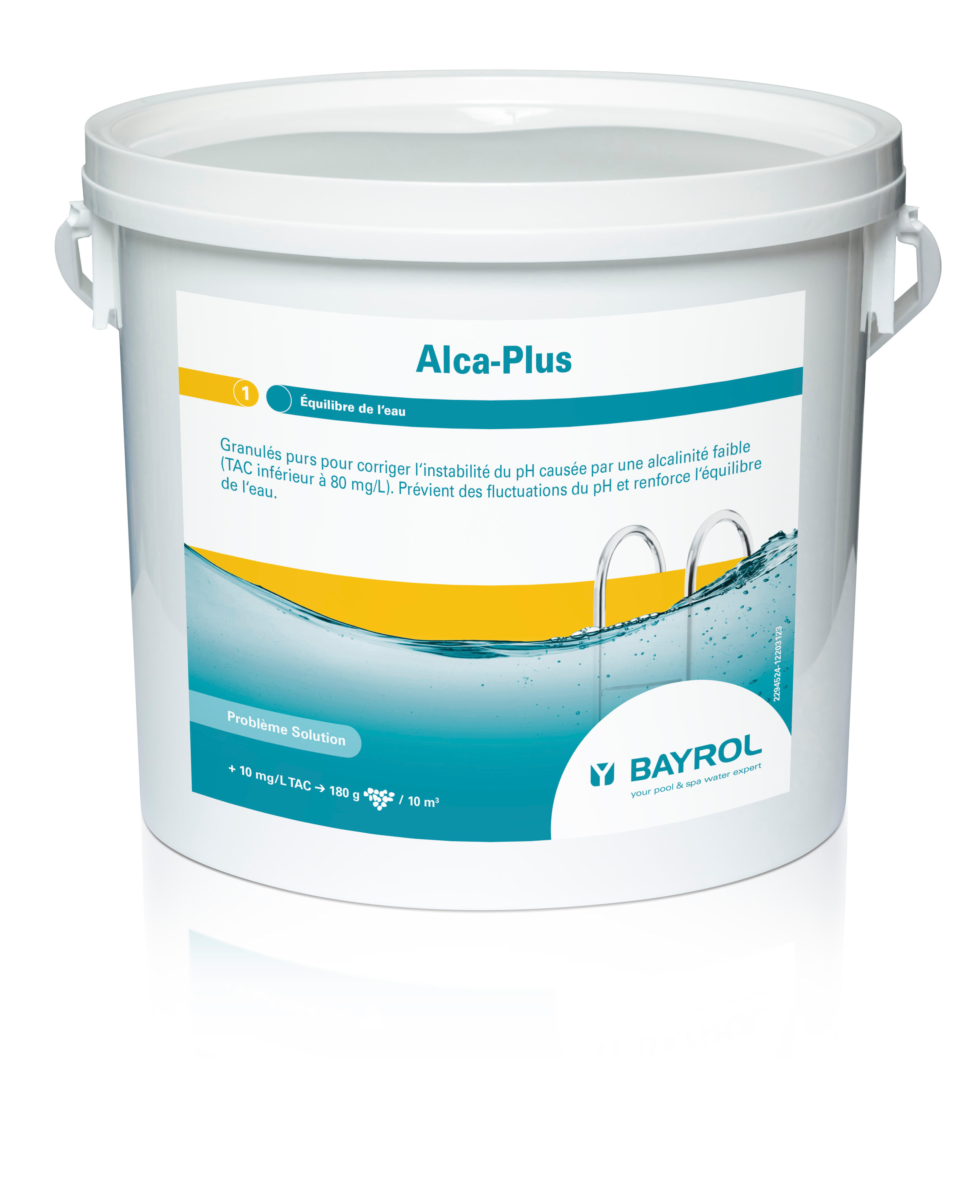 Rehausseur d’alcalinité piscine BAYROL Alcaplus, granulé 5 kg Leroy Merlin